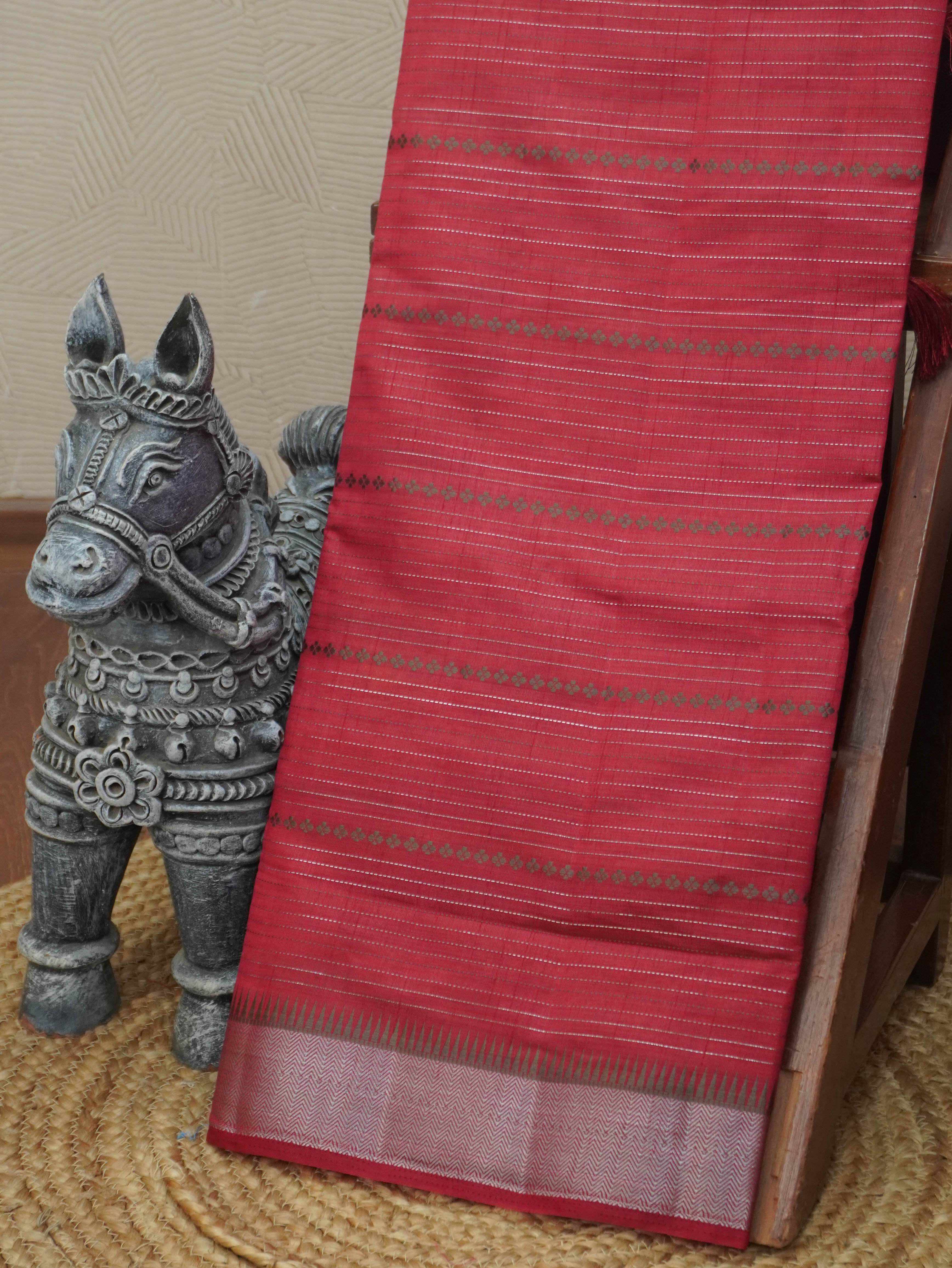 Tussar Silk Saree | TTDS3451