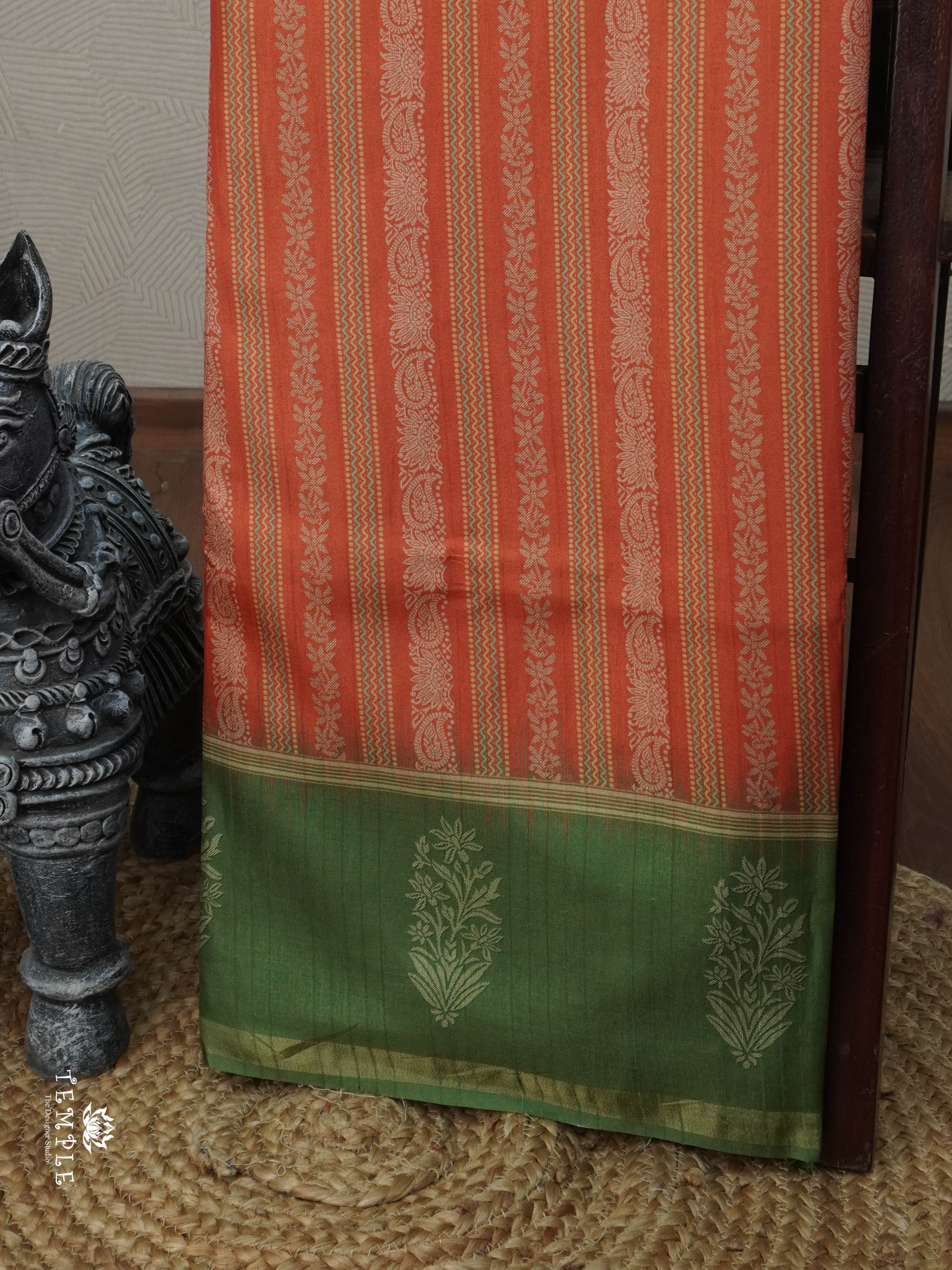 Chanderi cotton saree | TTDS3014