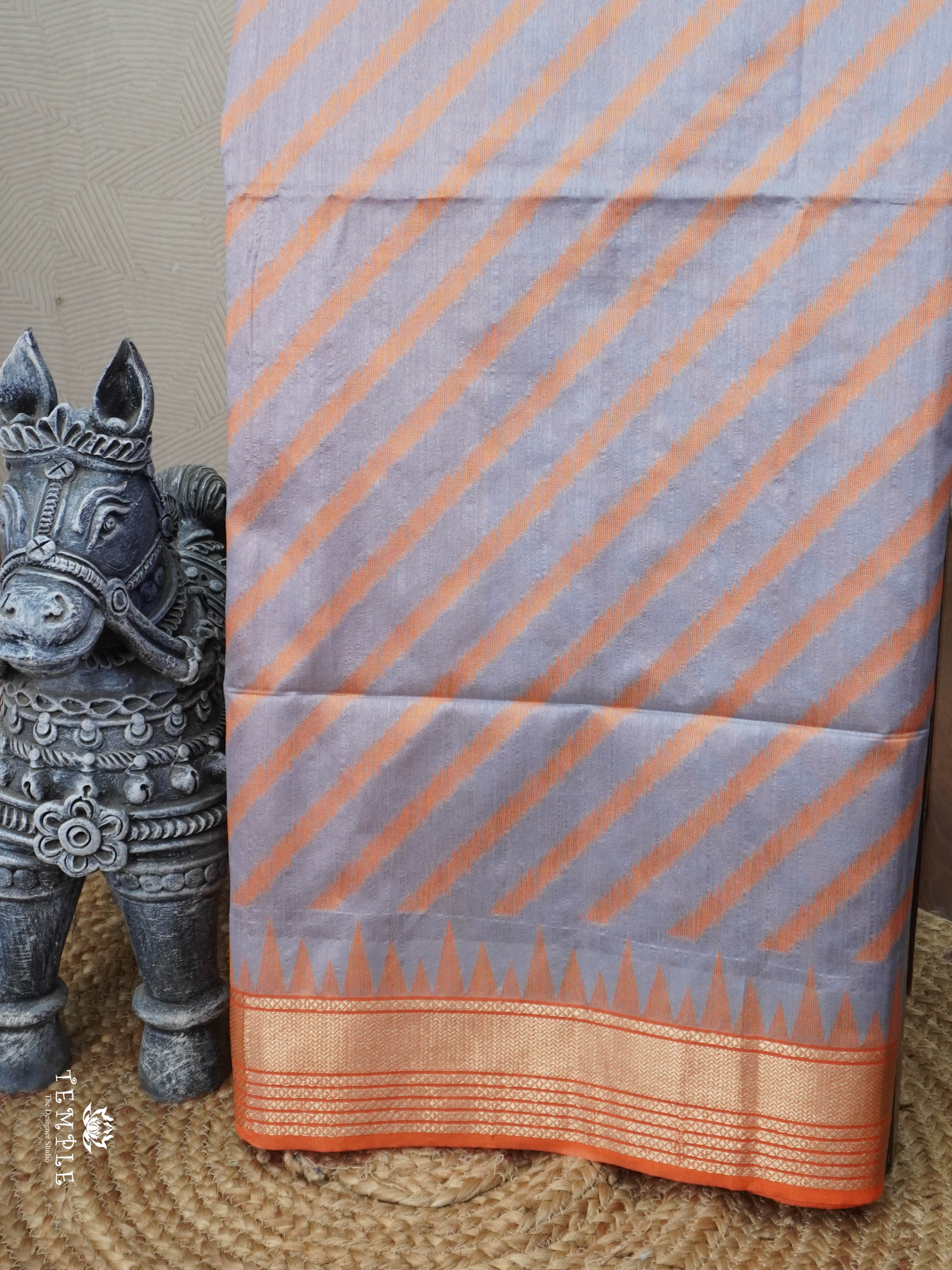 Raw Silk Saree | TTDS3013