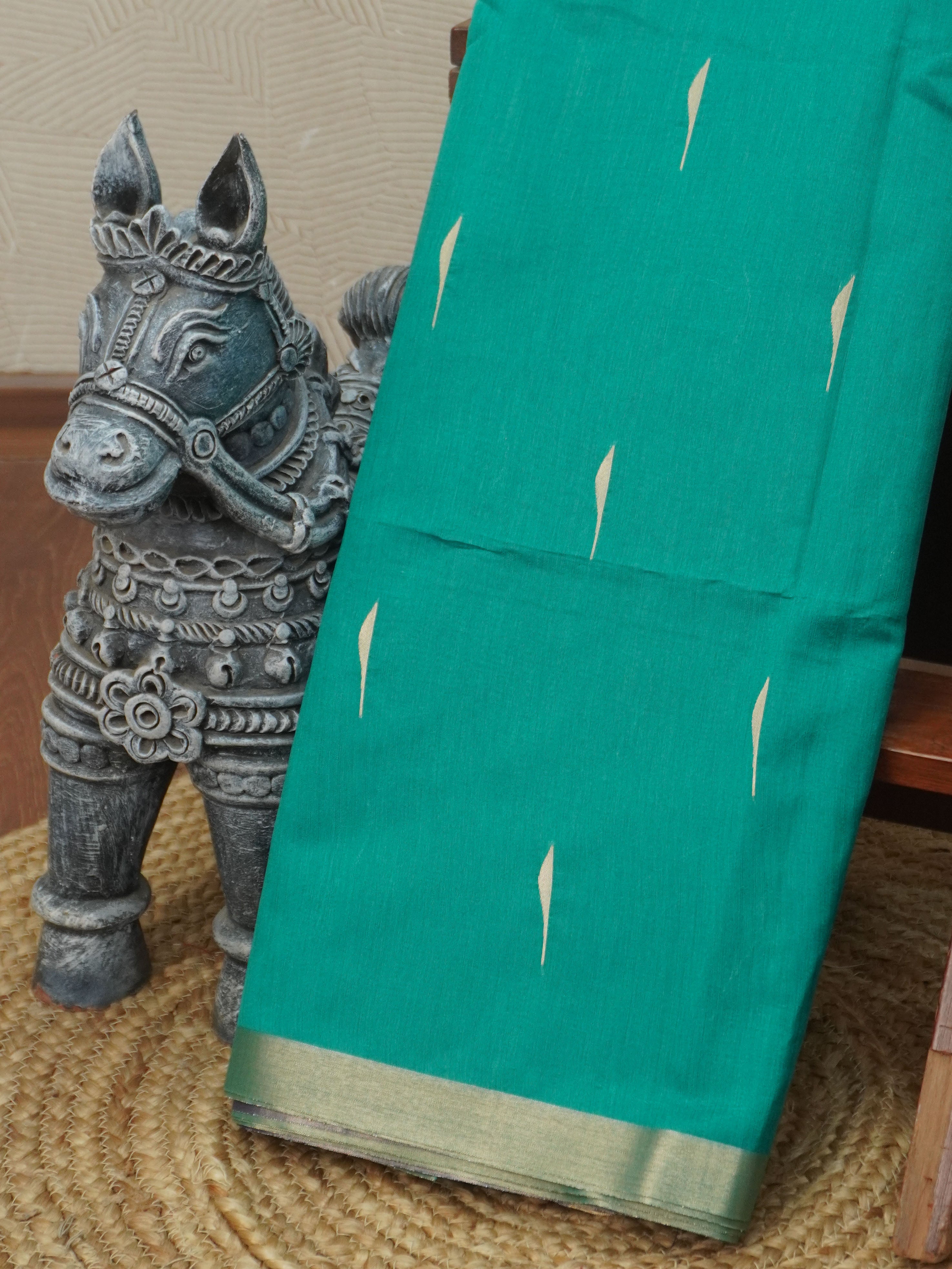 Raw Silk Saree | TTDS3467