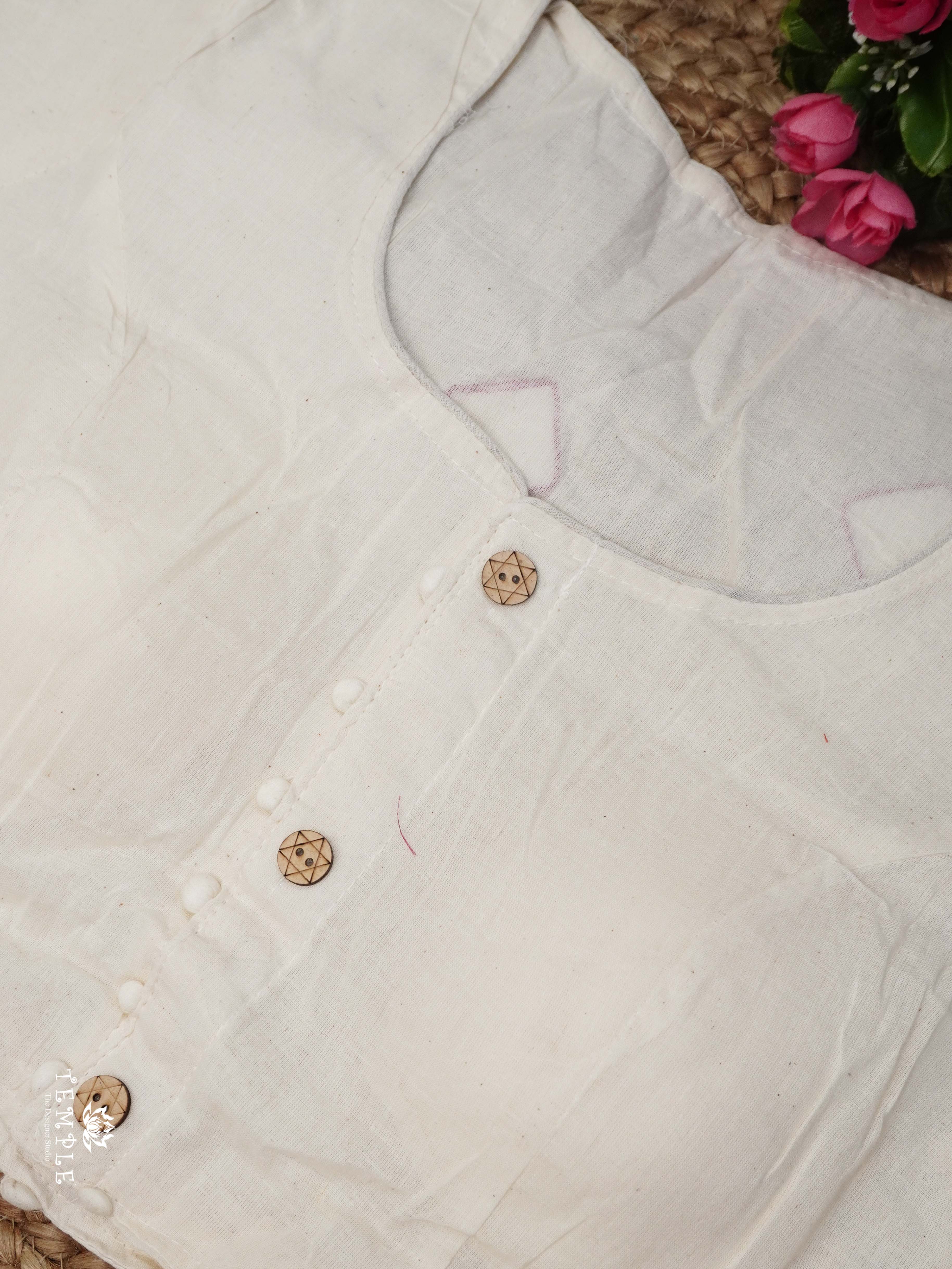 Applique Work Kadhi Readymade Blouse | TTDS2532