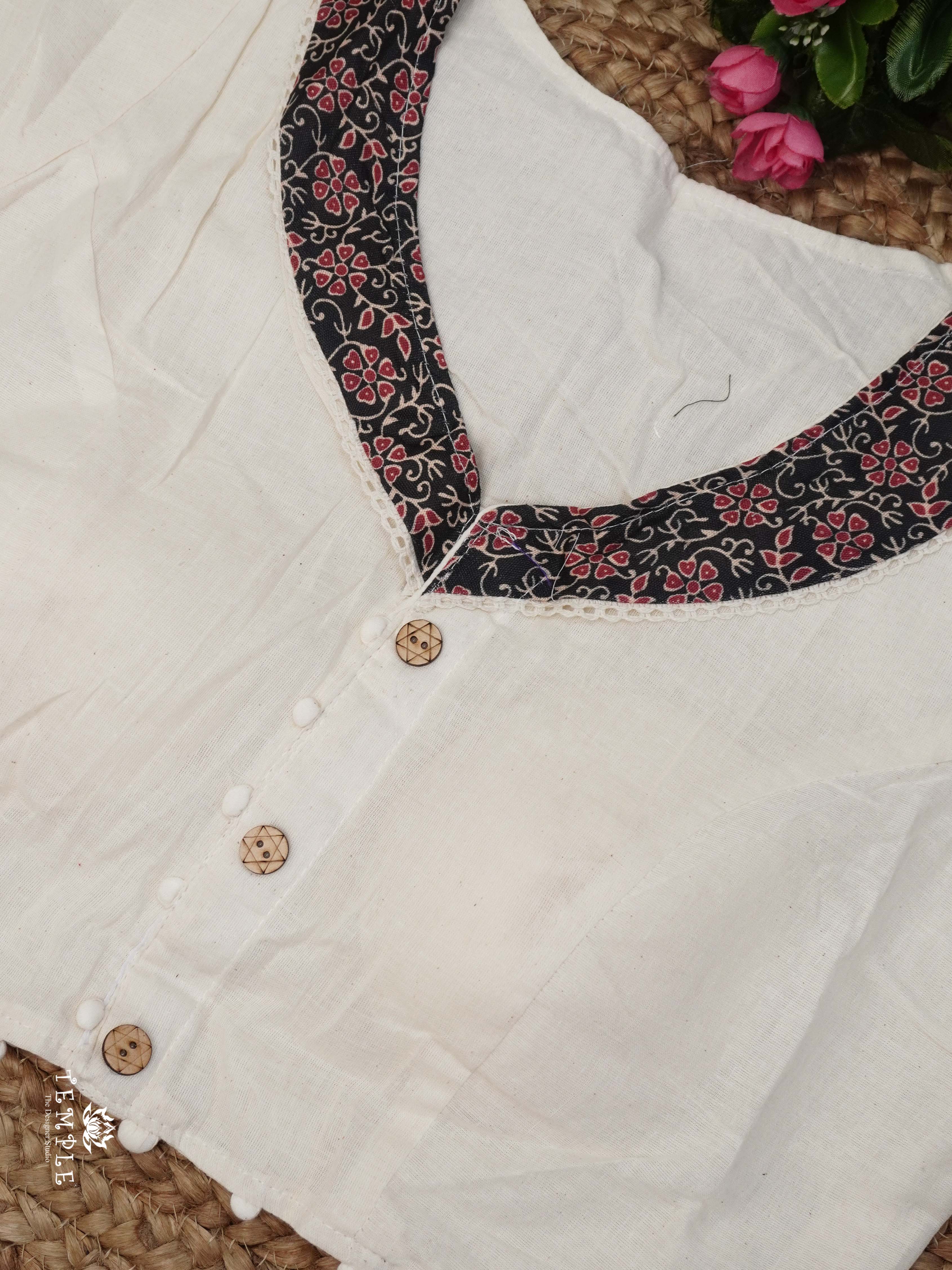 Applique Work Kadhi Readymade Blouse | TTDS2532