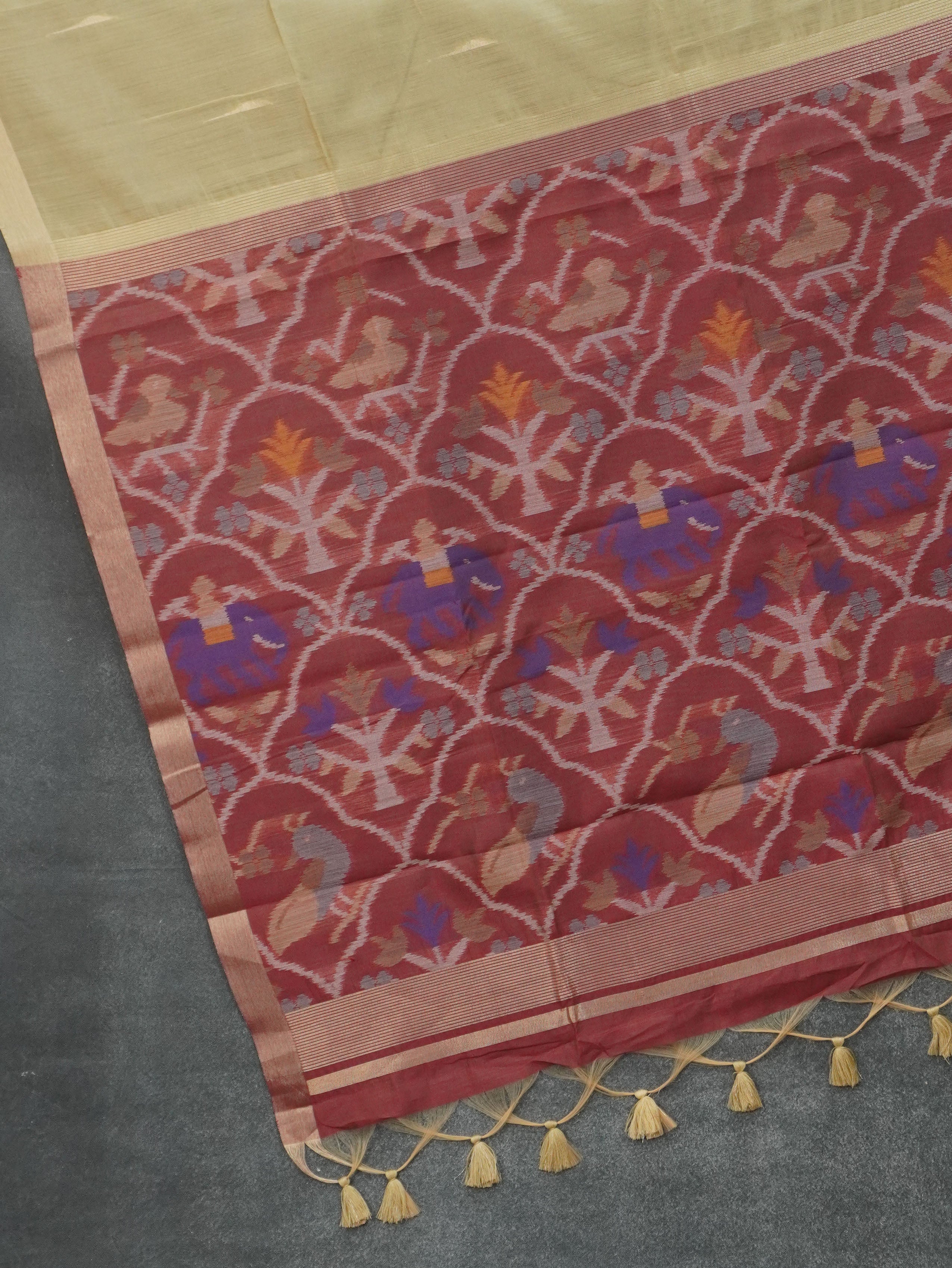 Raw Silk Saree | TTDS3467