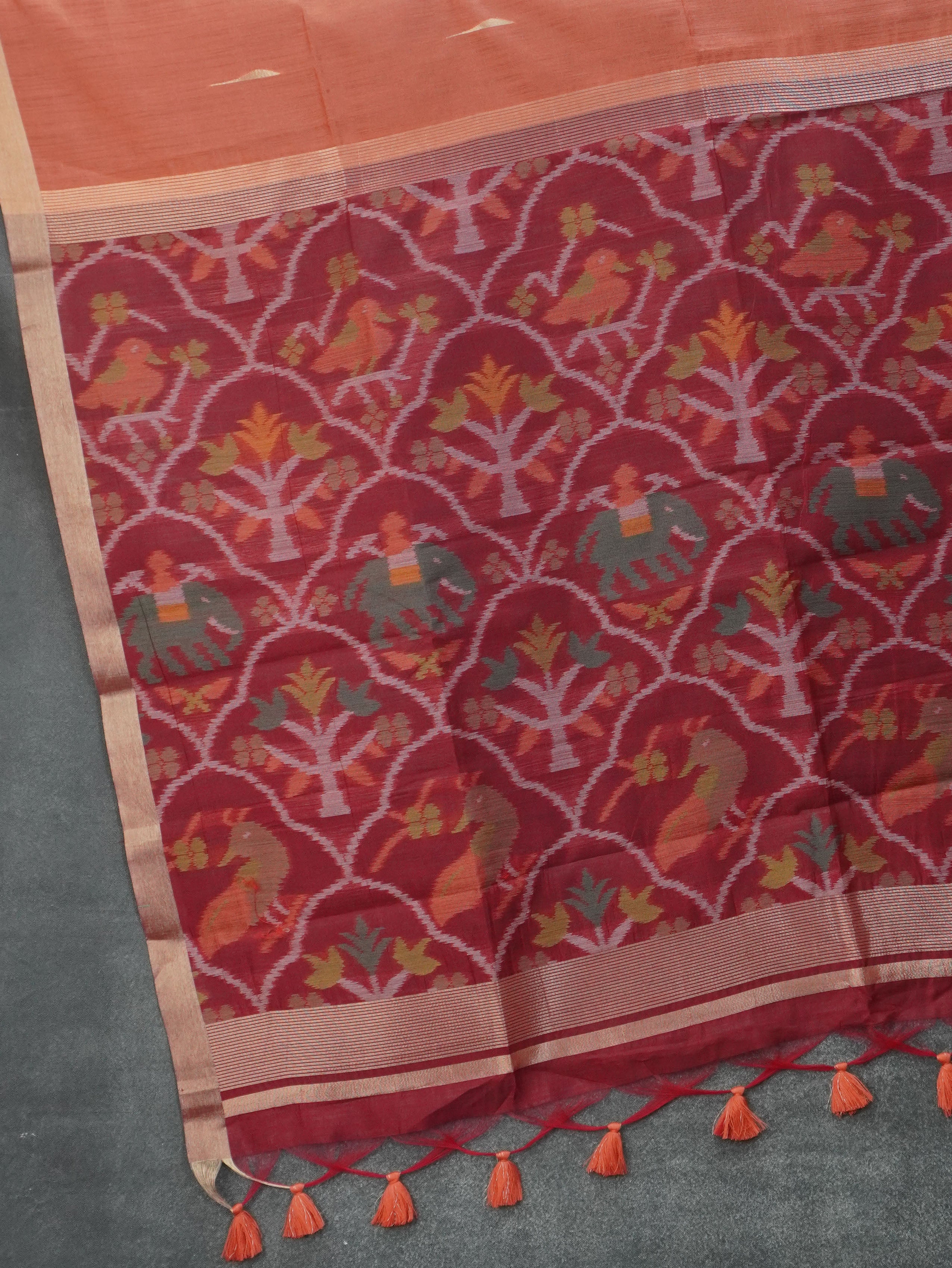 Raw Silk Saree | TTDS3467