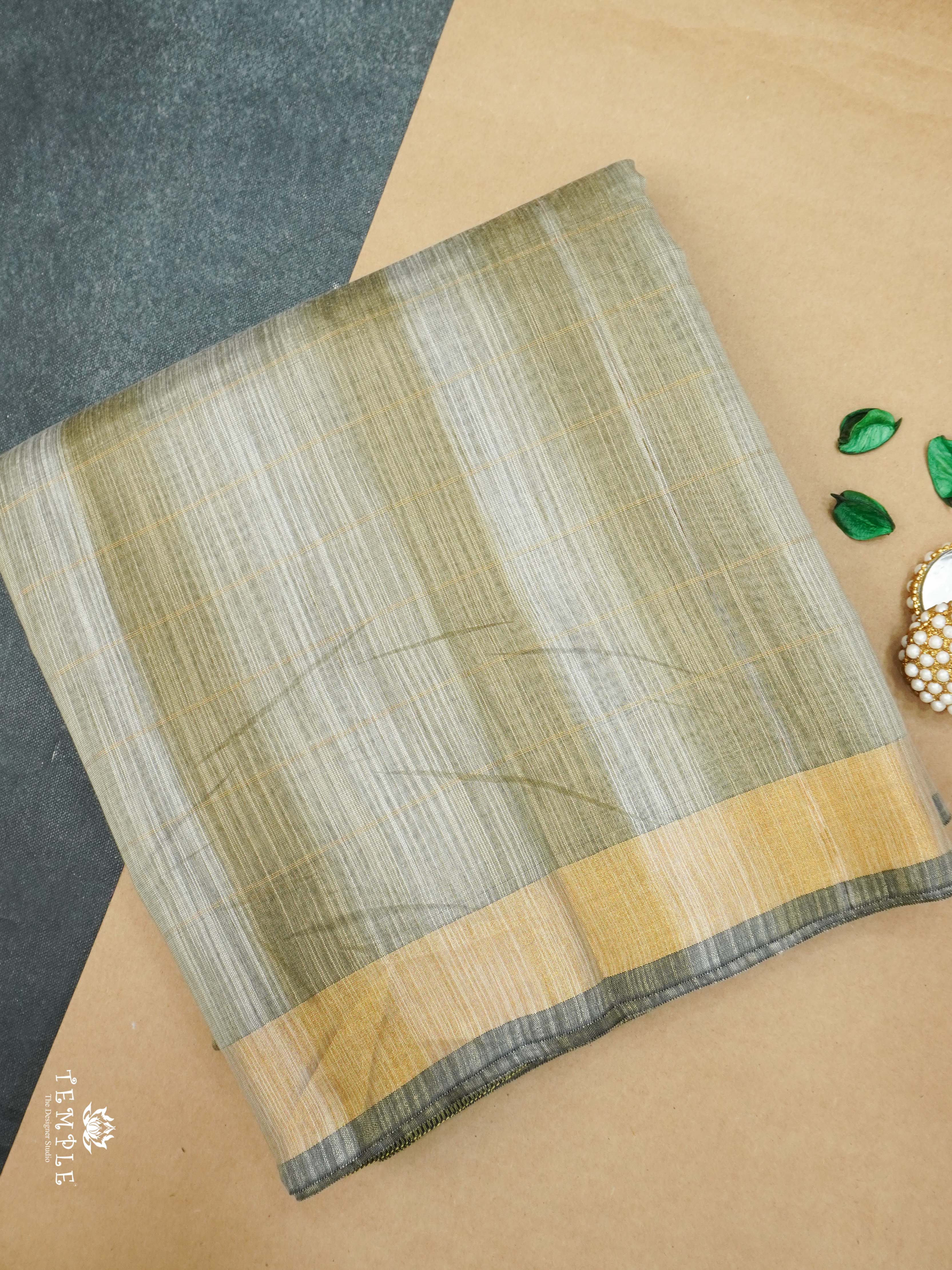 Linen Cotton Saree | TTDS2074