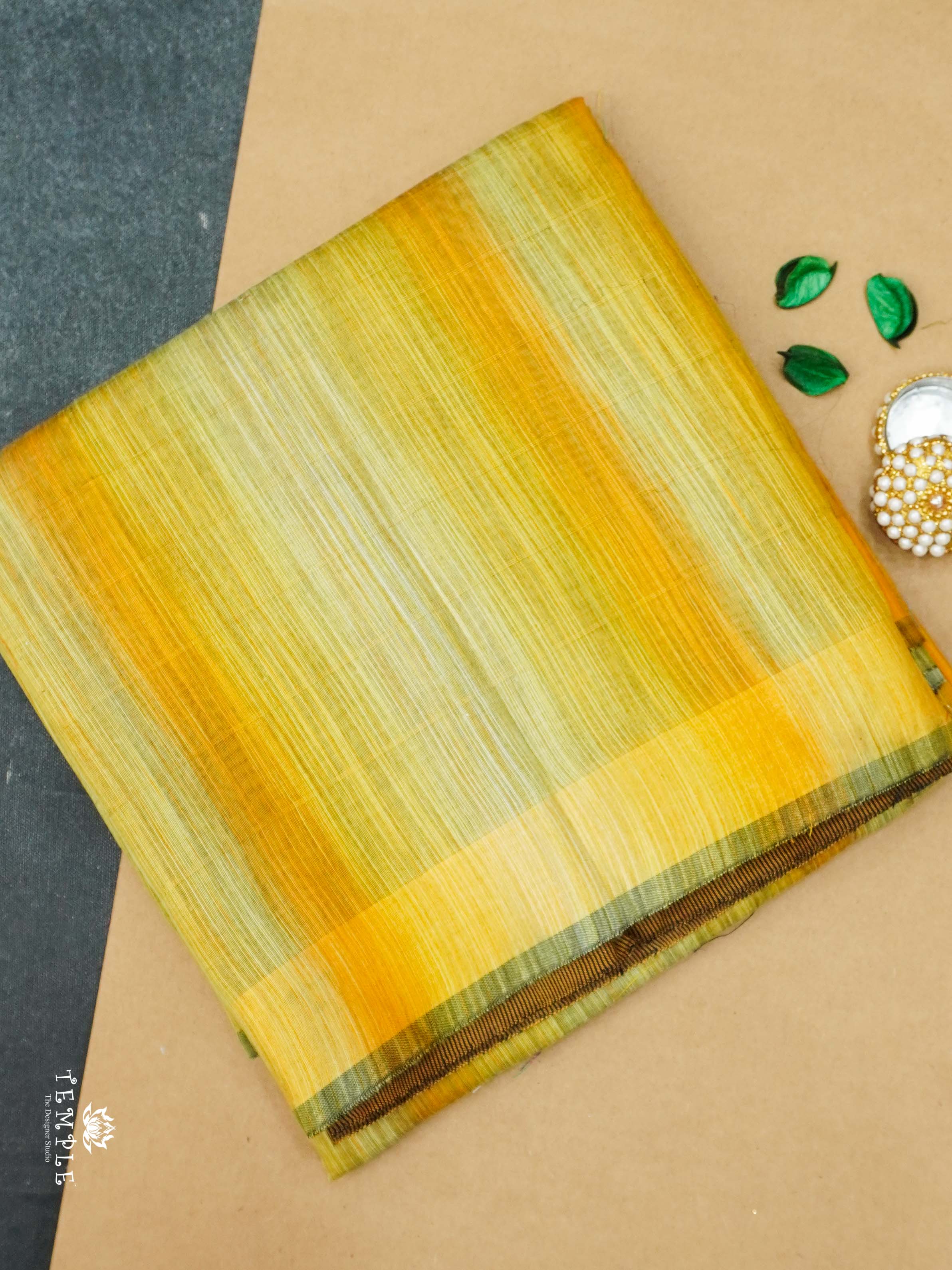 Linen Cotton Saree | TTDS2074