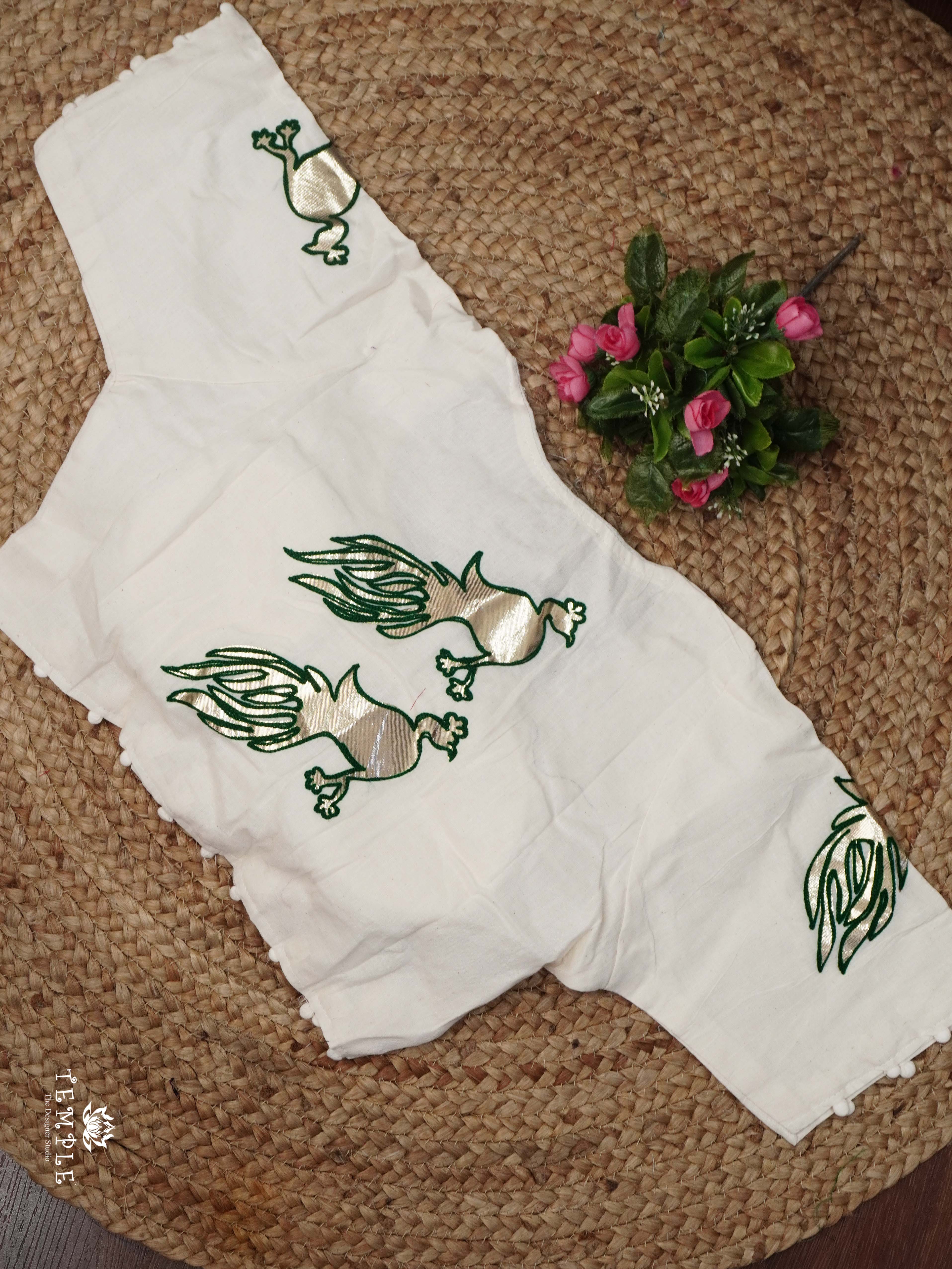 Applique Work Kadhi Readymade Blouse | TTDS2532
