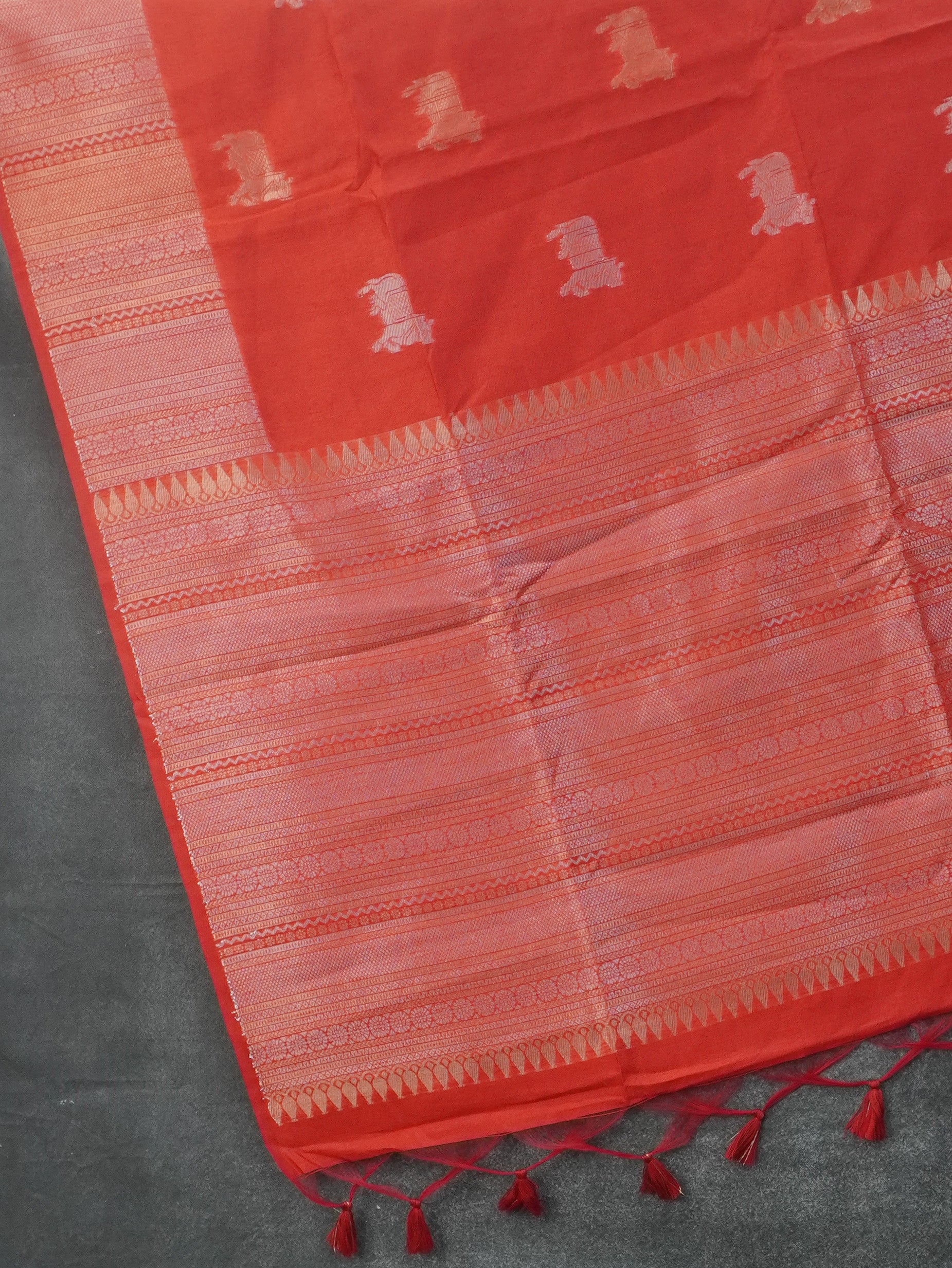 Raw Silk Saree | TTDS3453