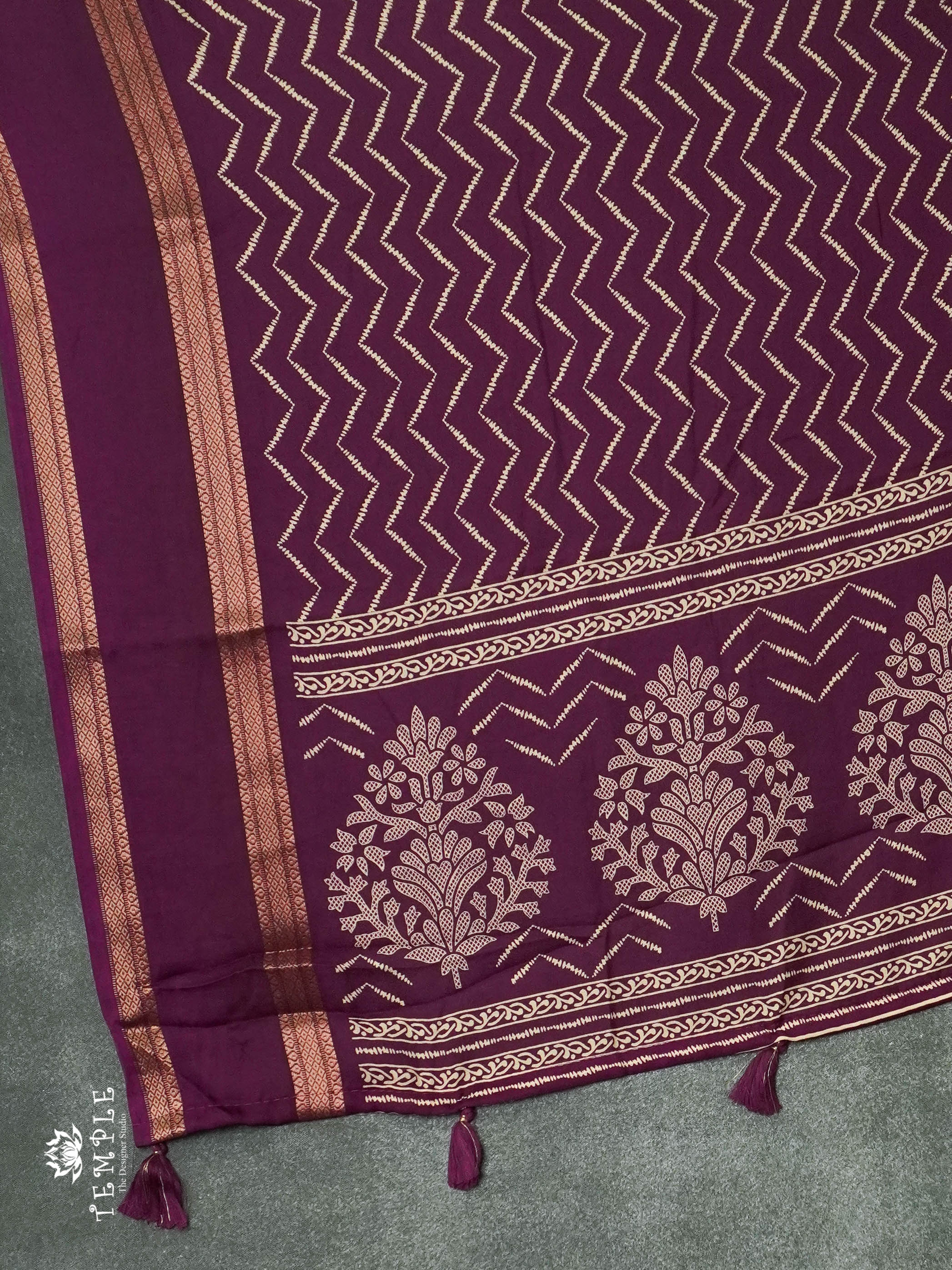 Georgette Saree With Leheriya Print | TTDS1153 | Sparkling Deals