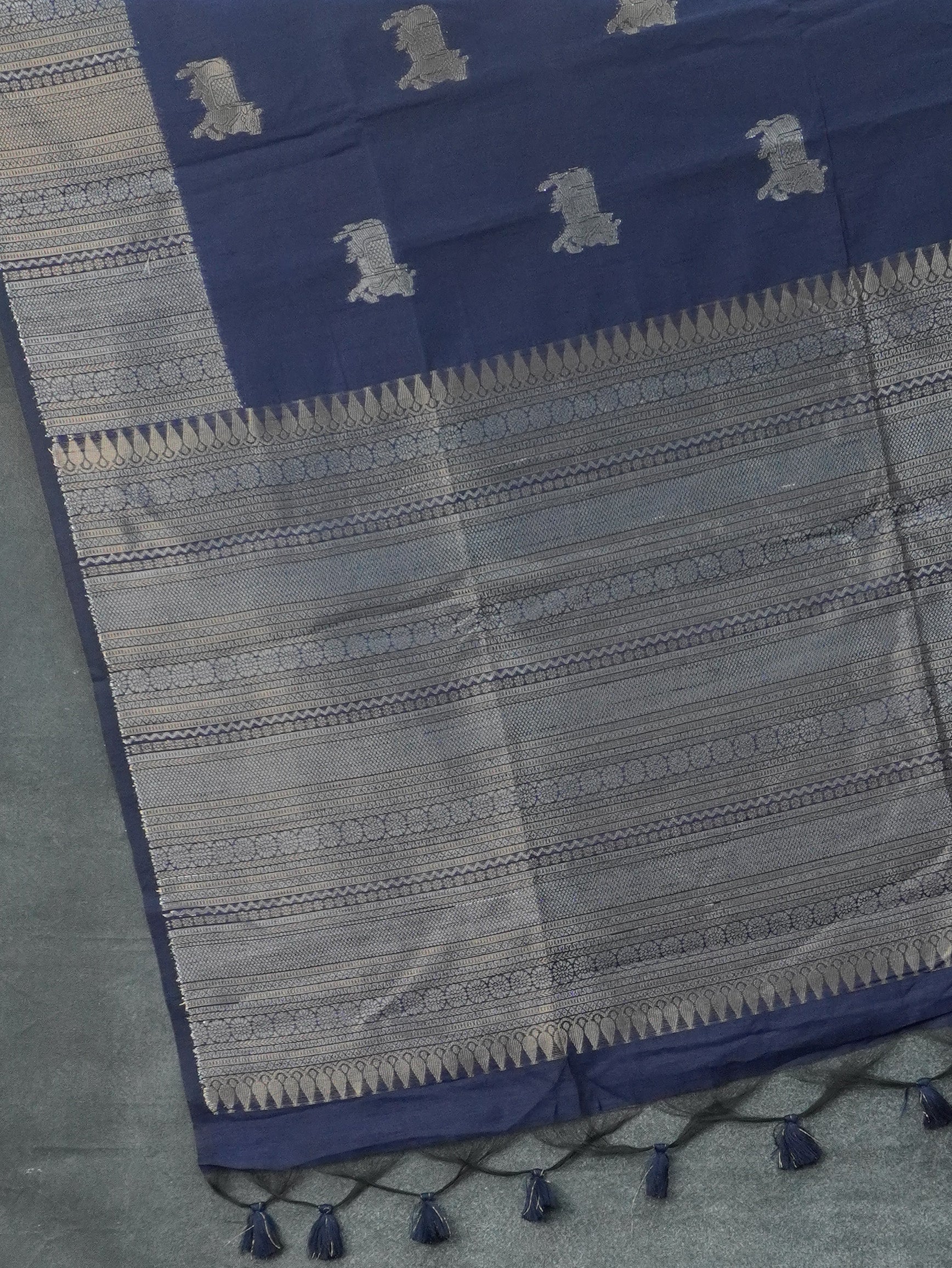 Raw Silk Saree | TTDS3453