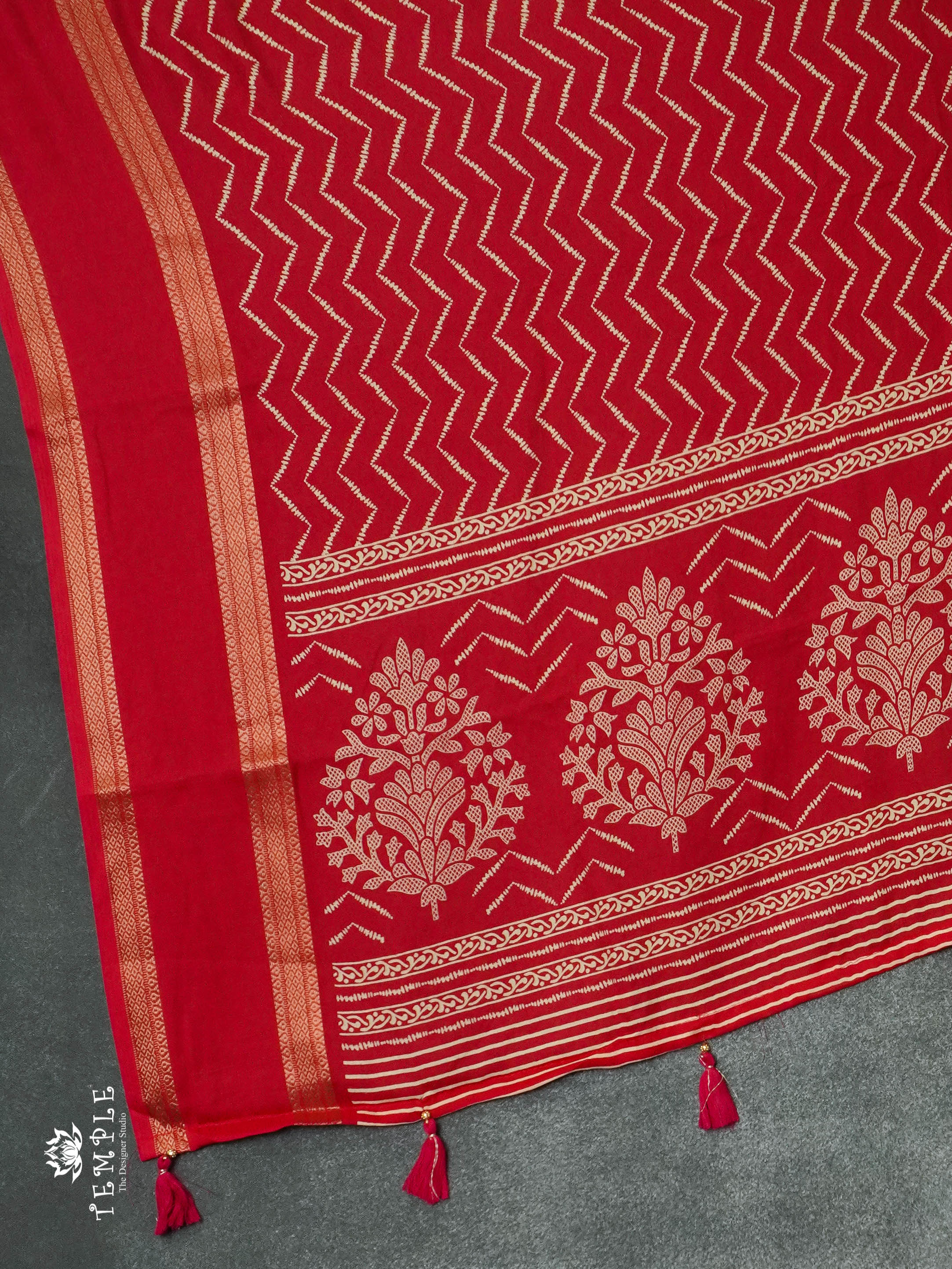 Georgette Saree With Leheriya Print | TTDS1153 | Sparkling Deals