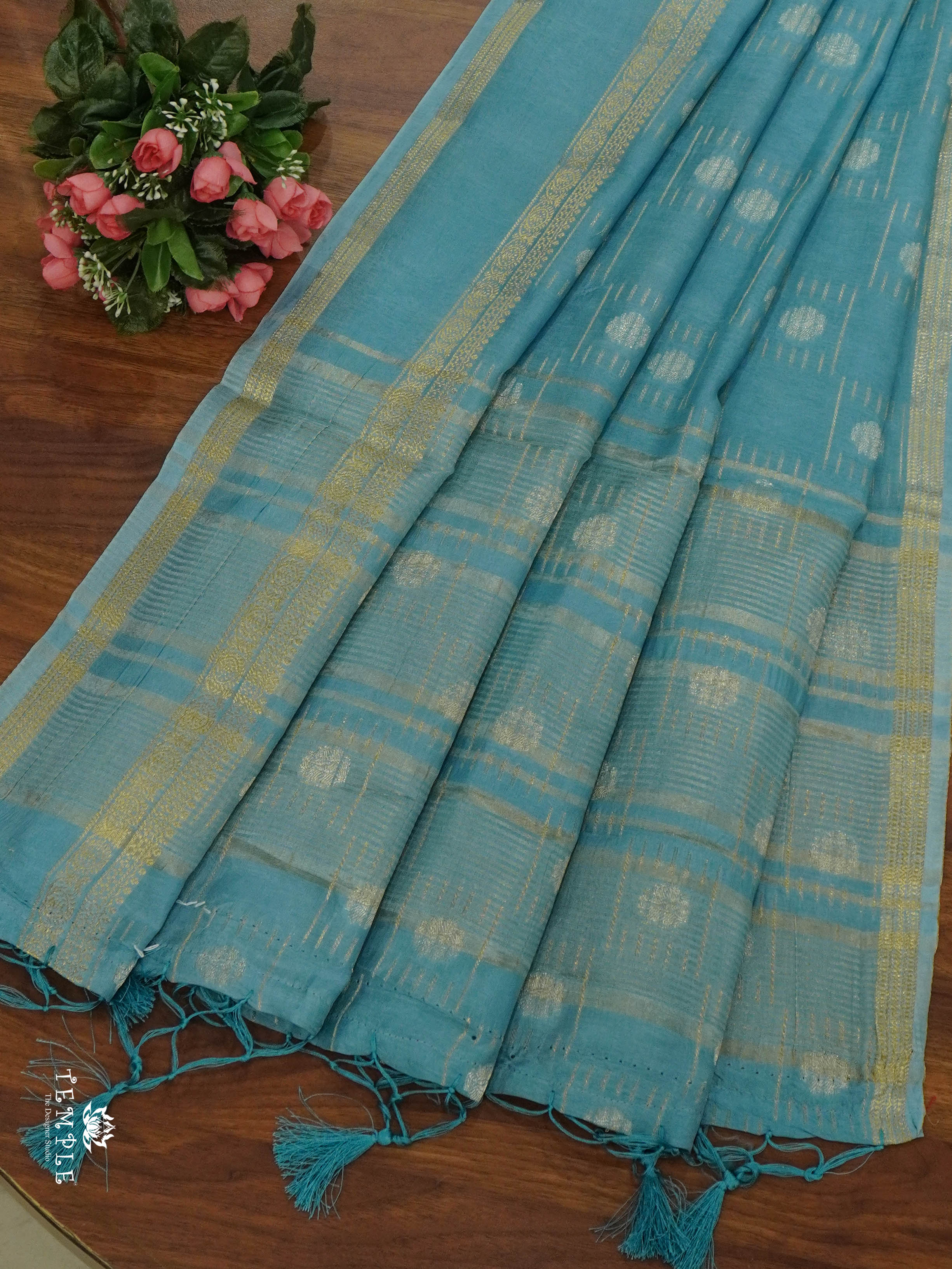 Semi Silk Saree | TTDS1555 | Merry Deals