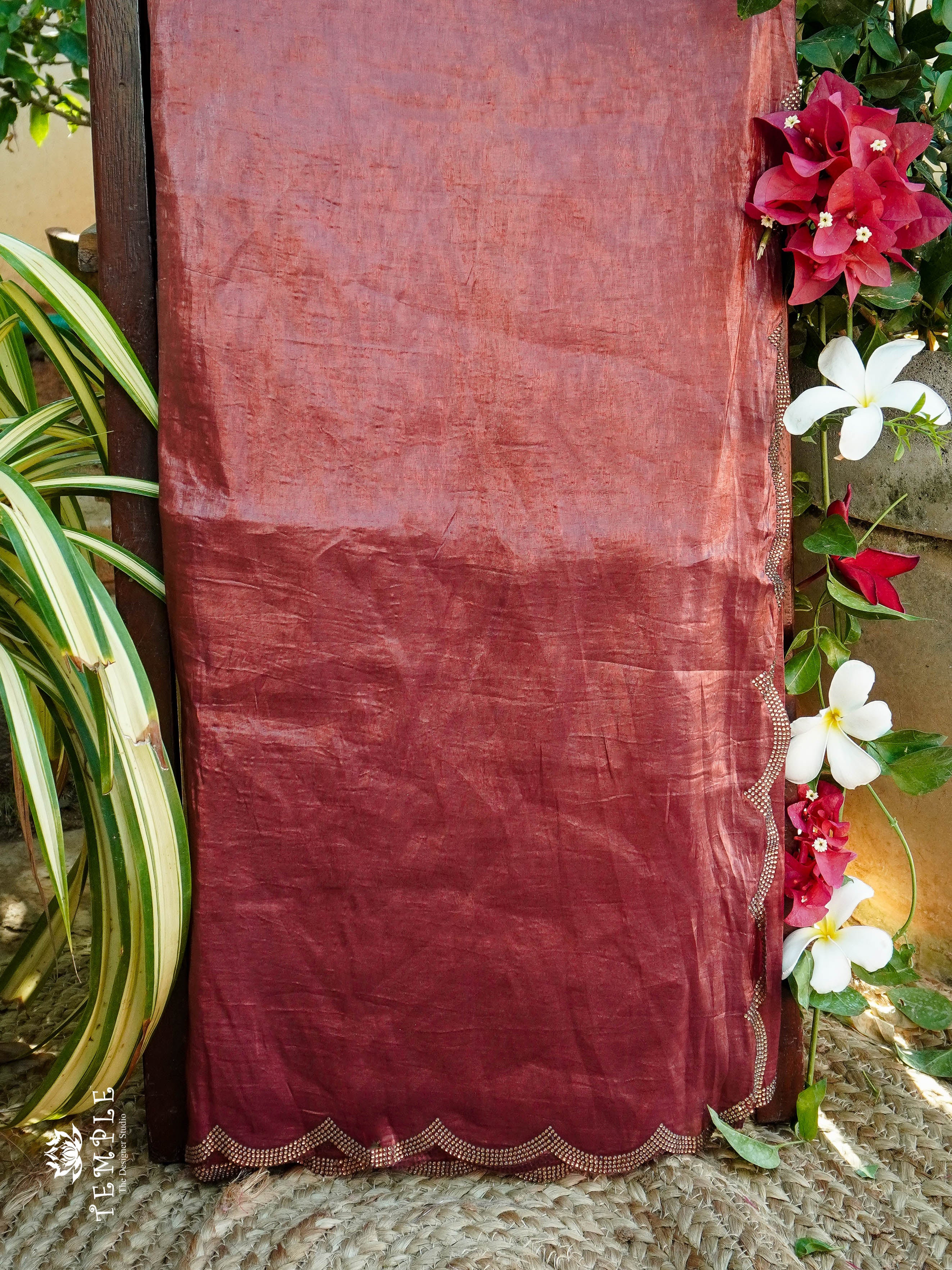 Italian Tussar Silk sarees | TTDS816