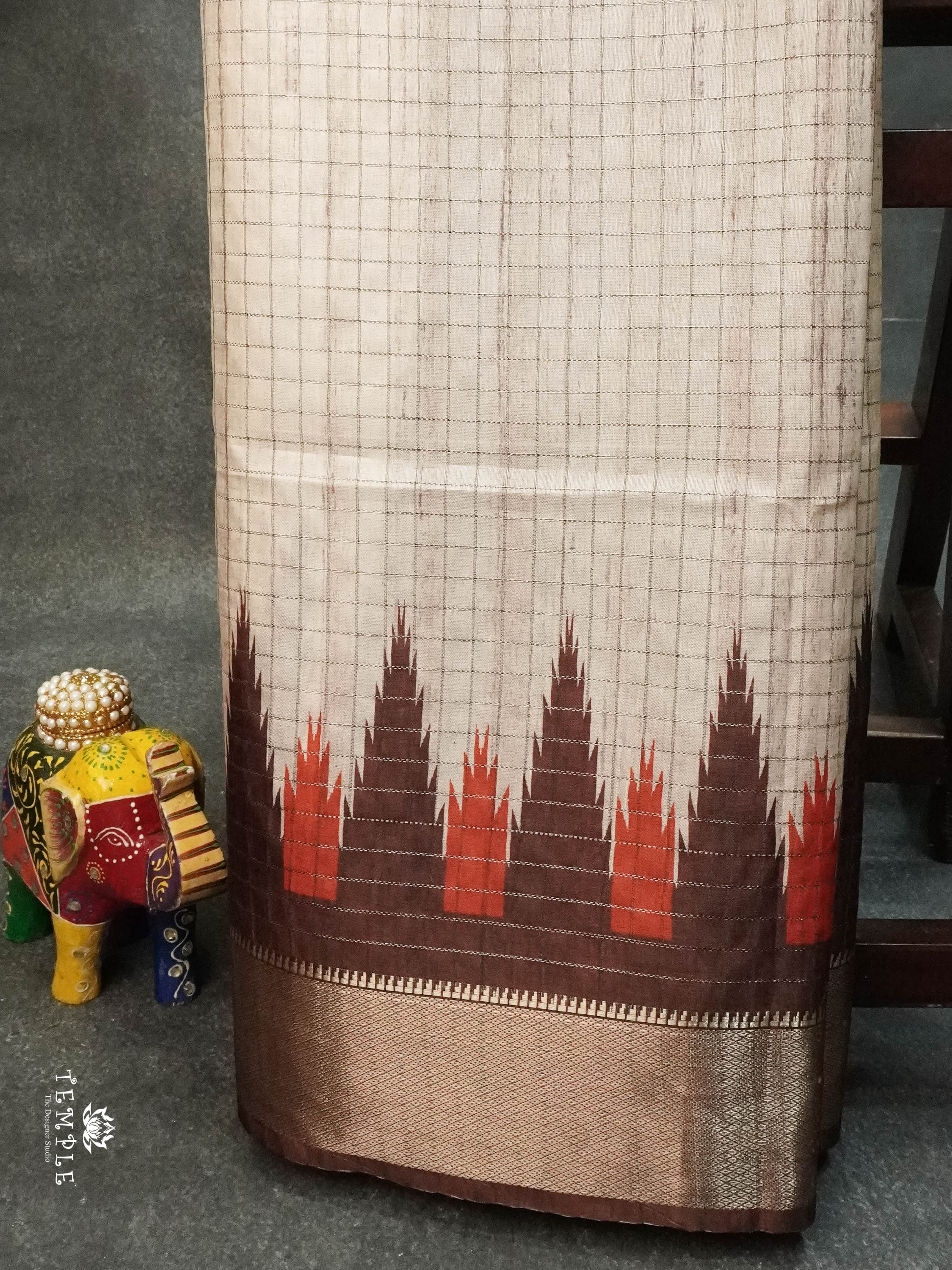 Tussar Saree With Ganga Jamuna Border | TTDS1549 | Merry Deals | PRE BOOKING