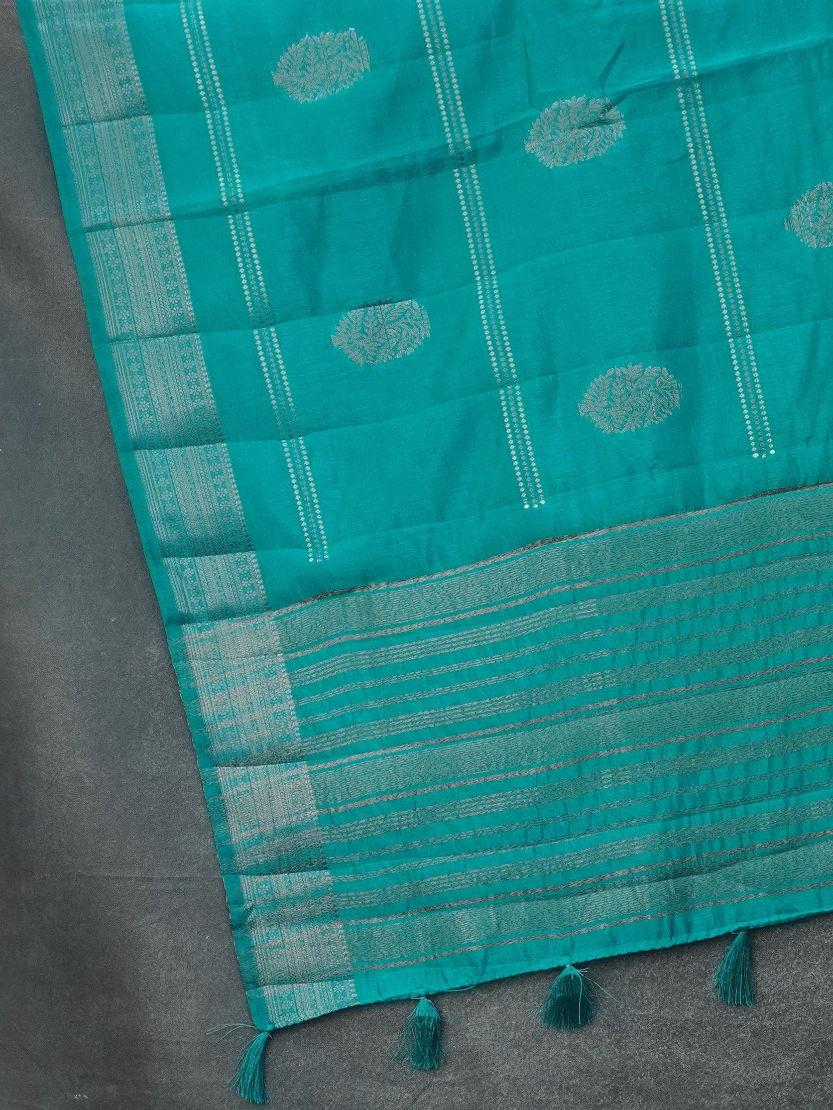 Chanderi Silk Cotton Saree | TTDS3454