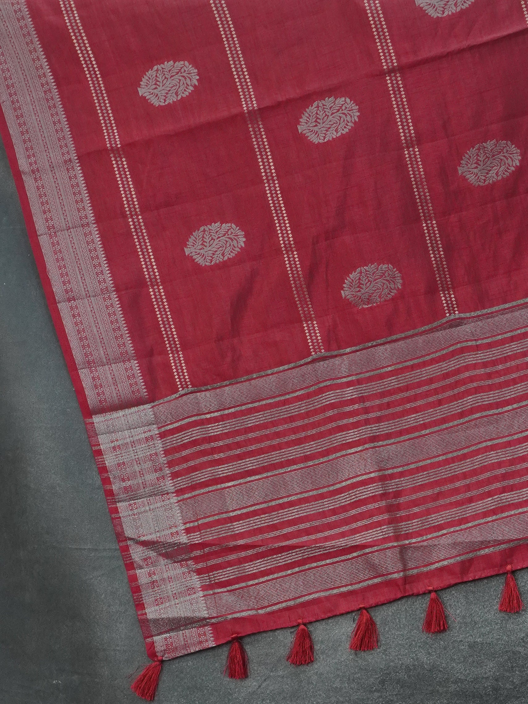 Chanderi Silk Cotton Saree | TTDS3454