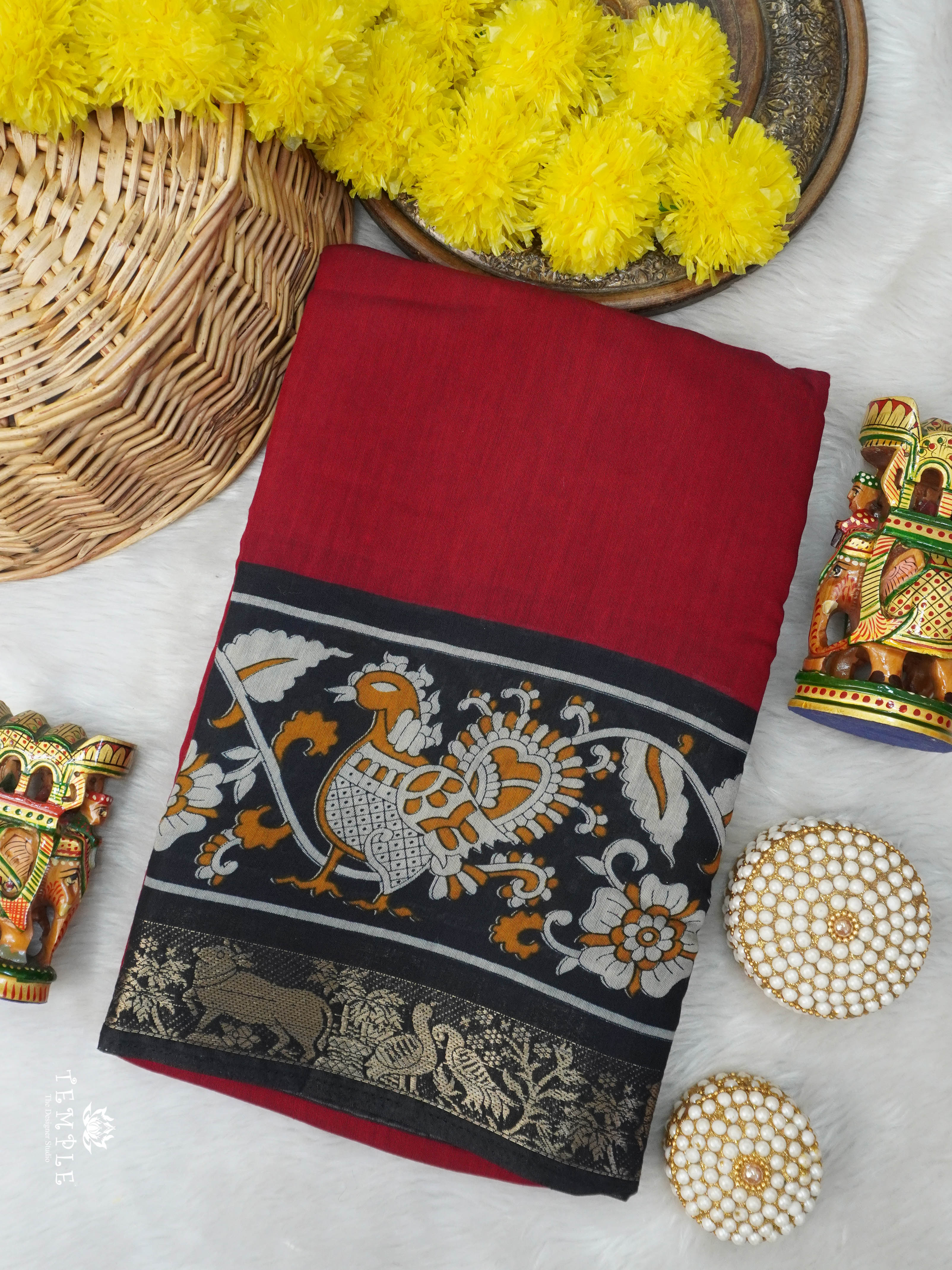 Mangalagiri Cotton Saree | TTDS3019