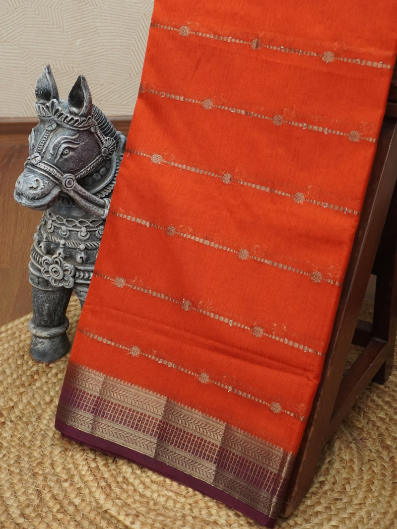 Jute Silk Cotton Saree | TTDS3449 | PRE BOOKING