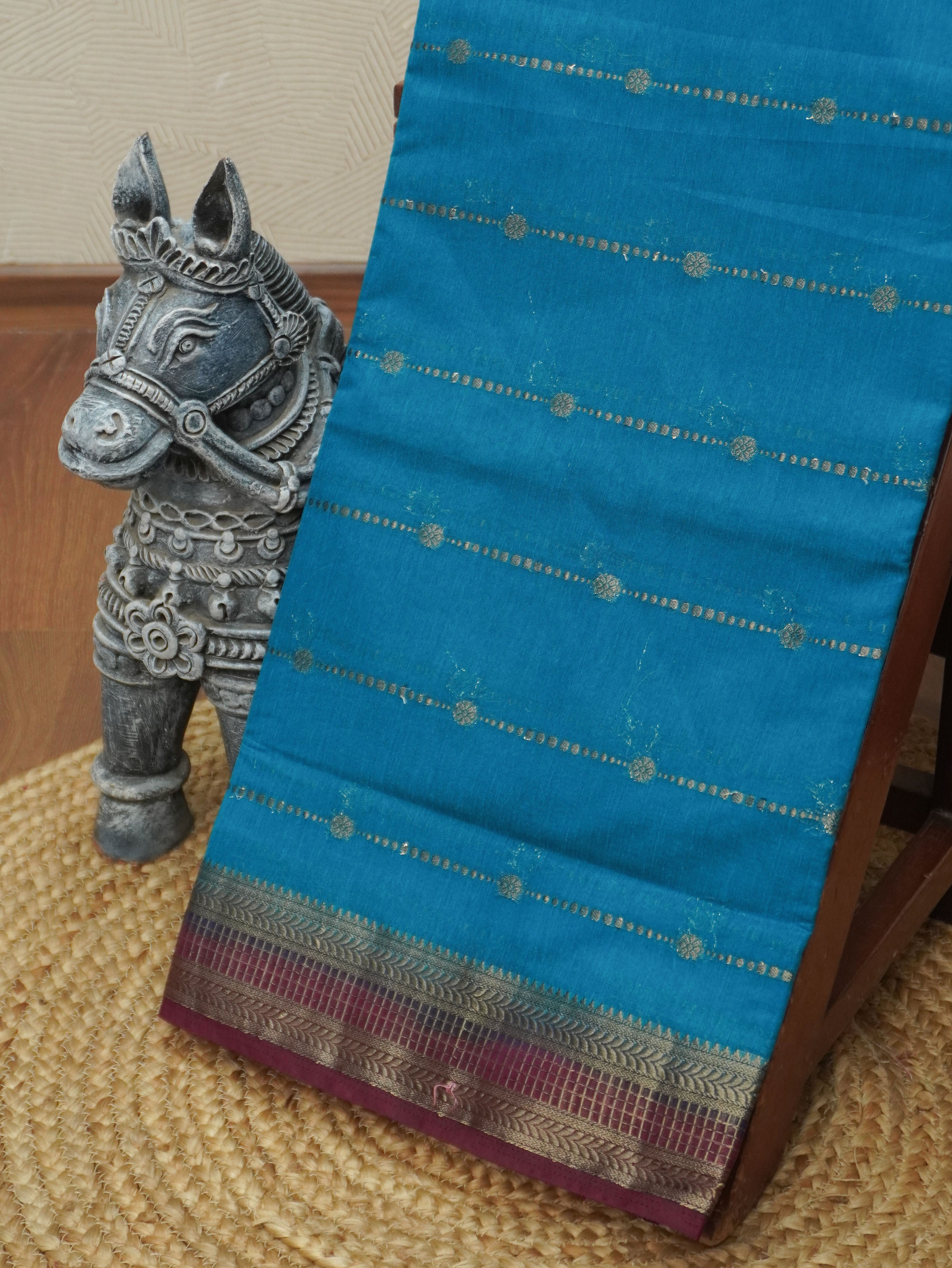 Jute Silk Cotton Saree | TTDS3449 | PRE BOOKING