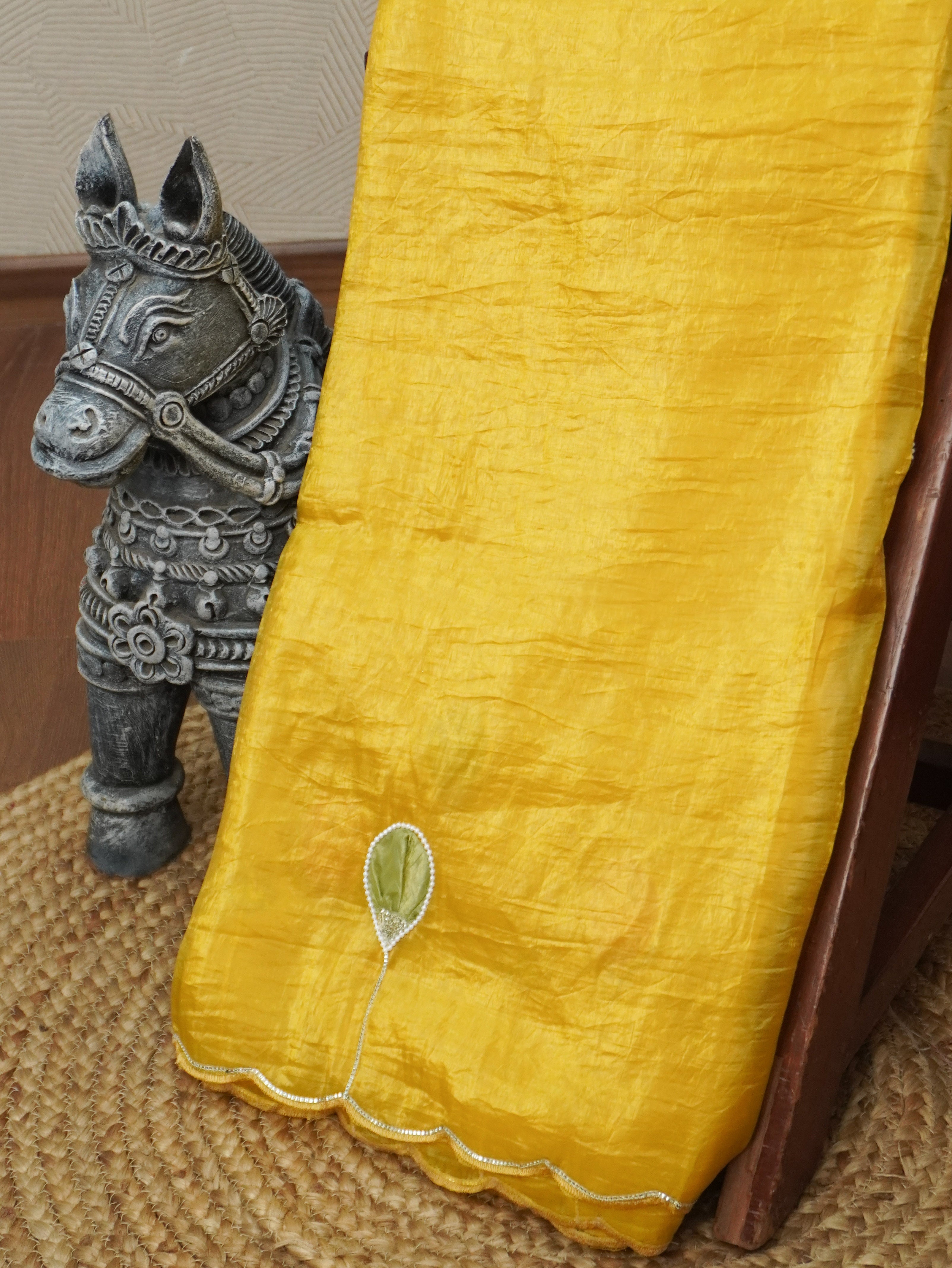 Glass Organza Saree | TTDS3461