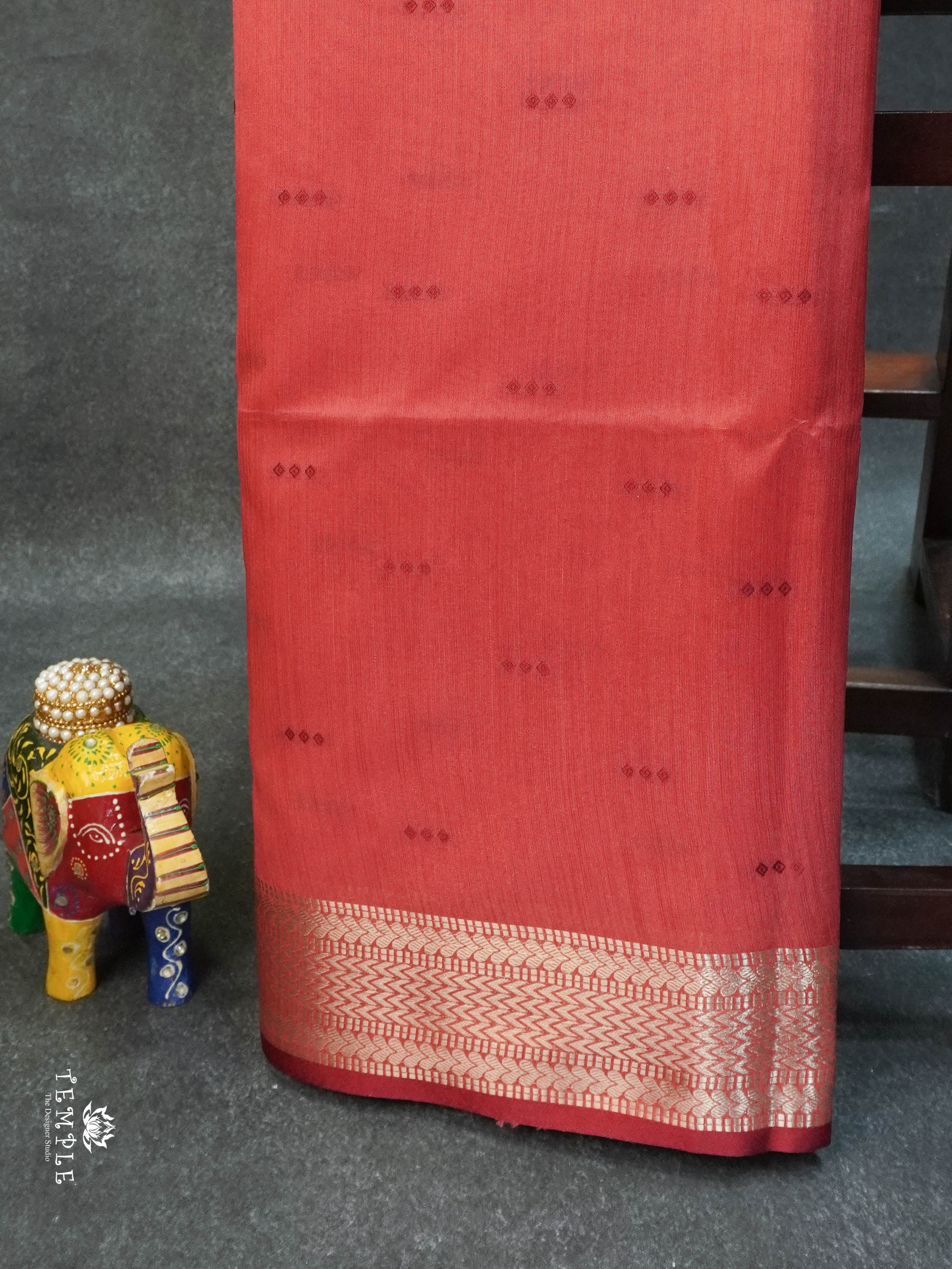 Semi Raw Silk Saree | TTDS1558 | Merry Deals