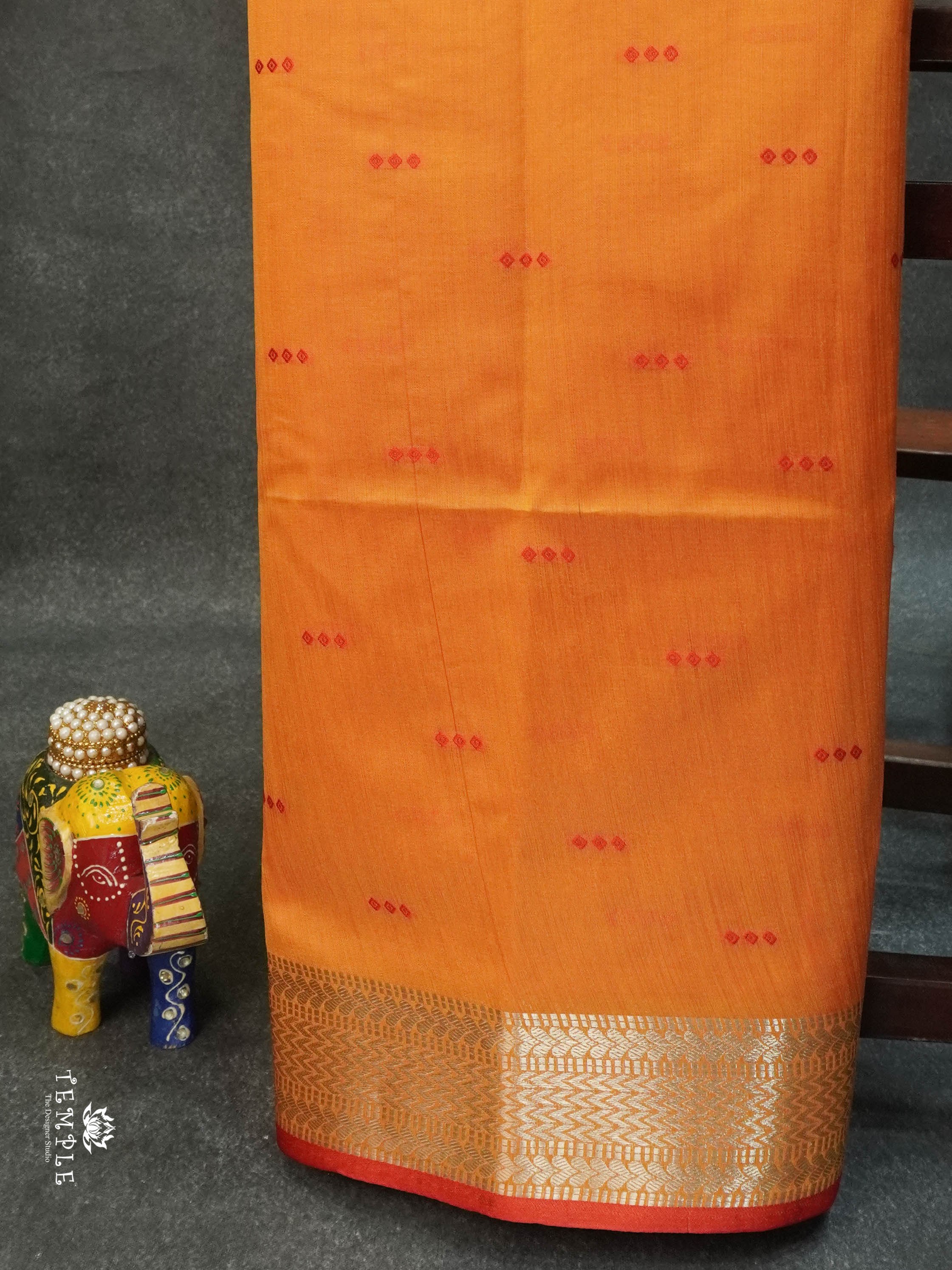 Semi Raw Silk Saree | TTDS1558 | Merry Deals