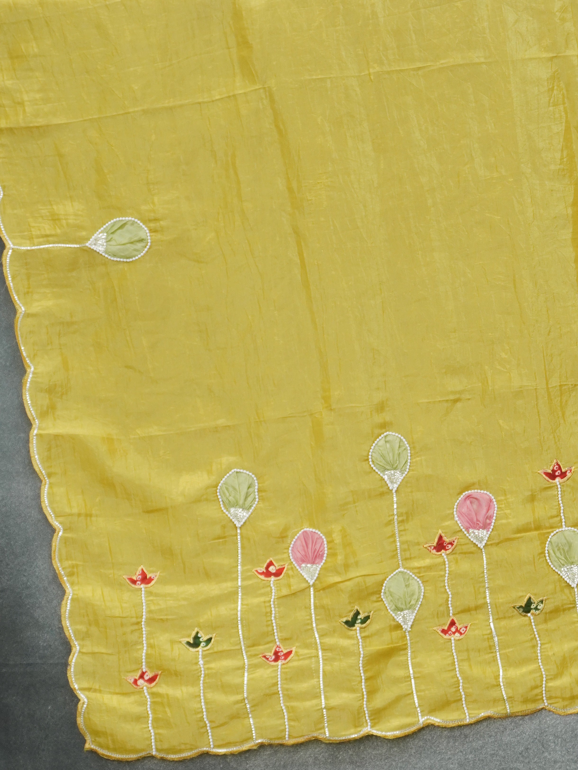 Glass Organza Saree | TTDS3461