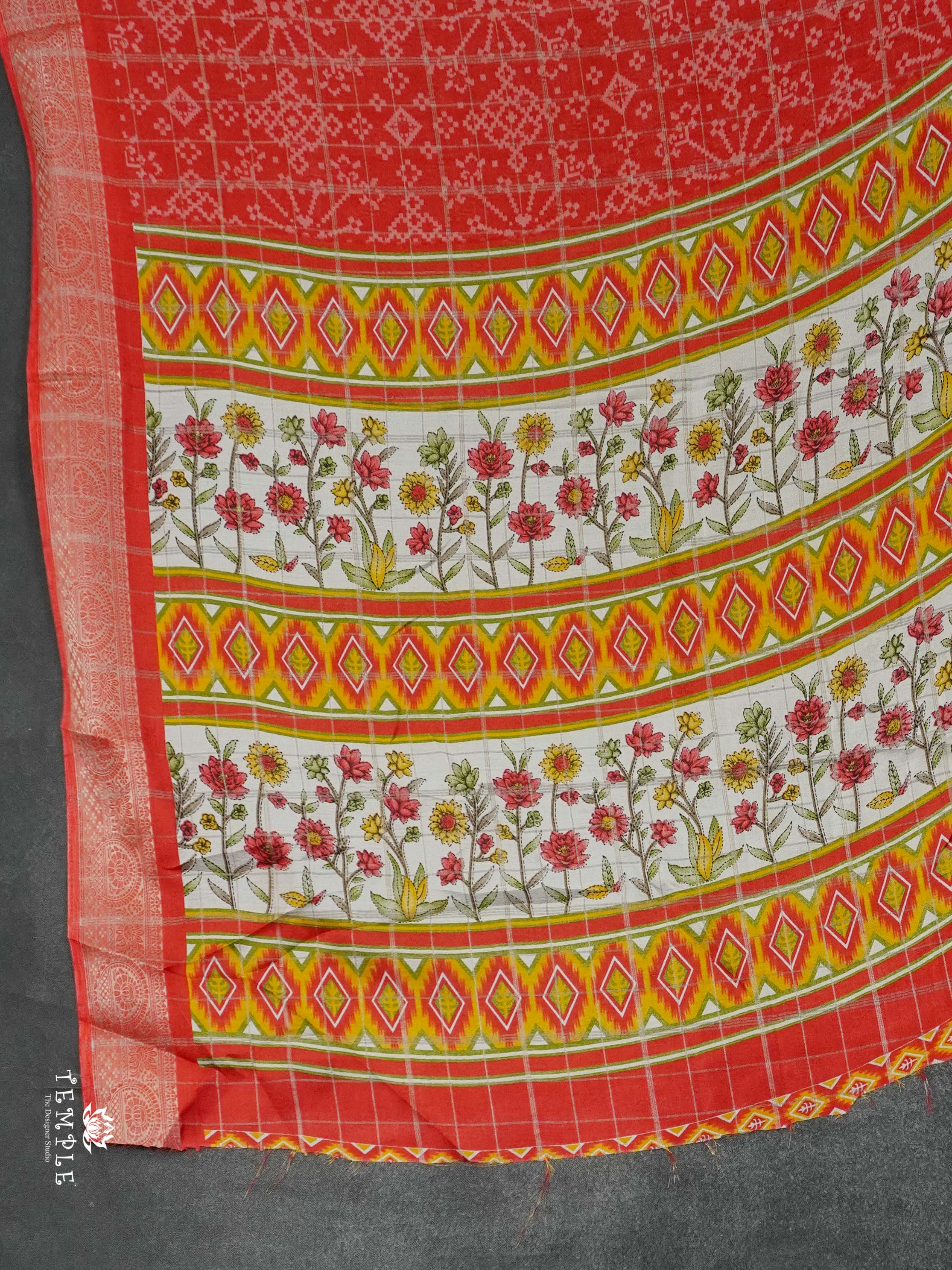 Printed Georgette Saree | TTDS2534