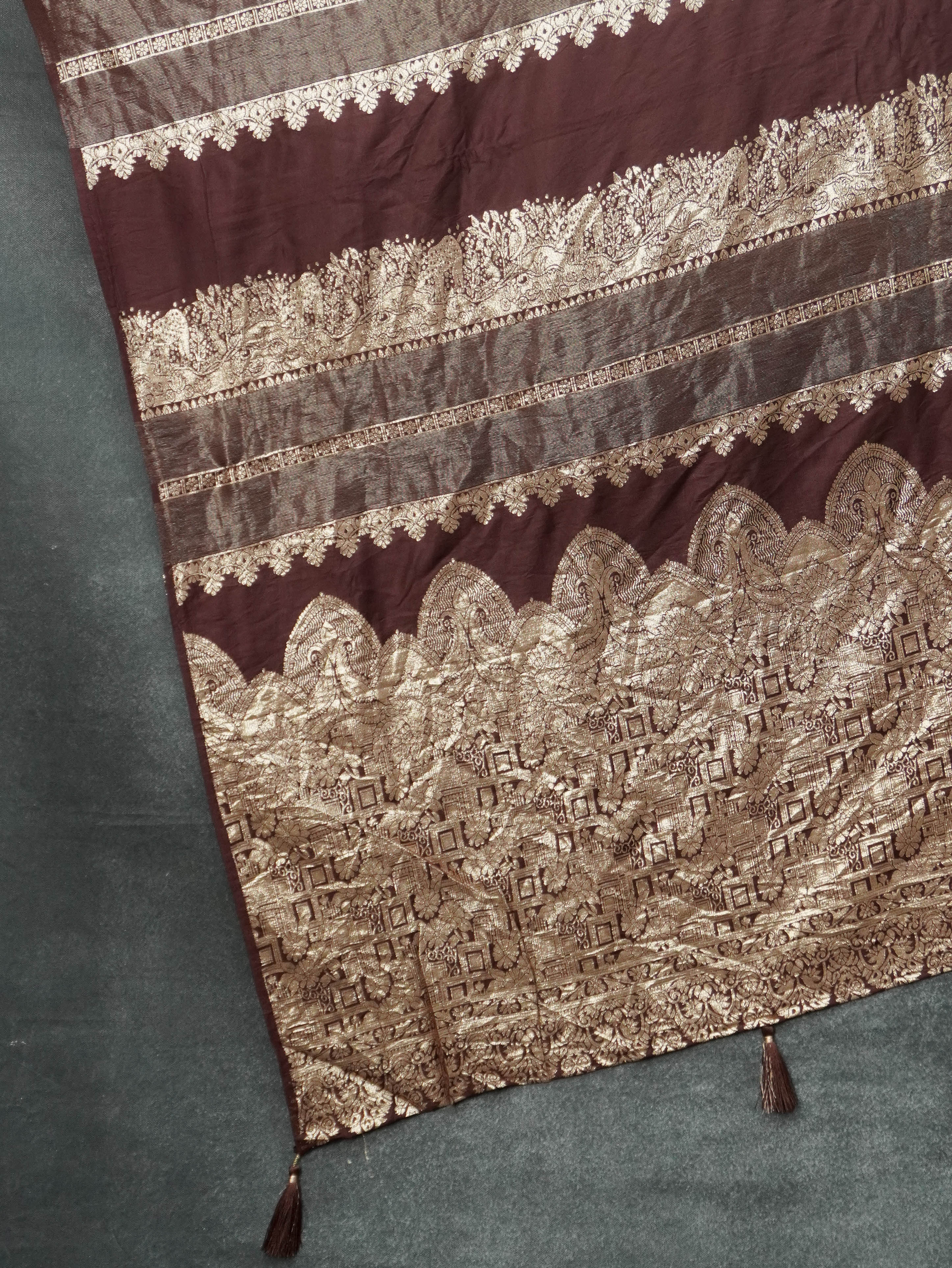 Viscose georgette Saree | TTDS3452