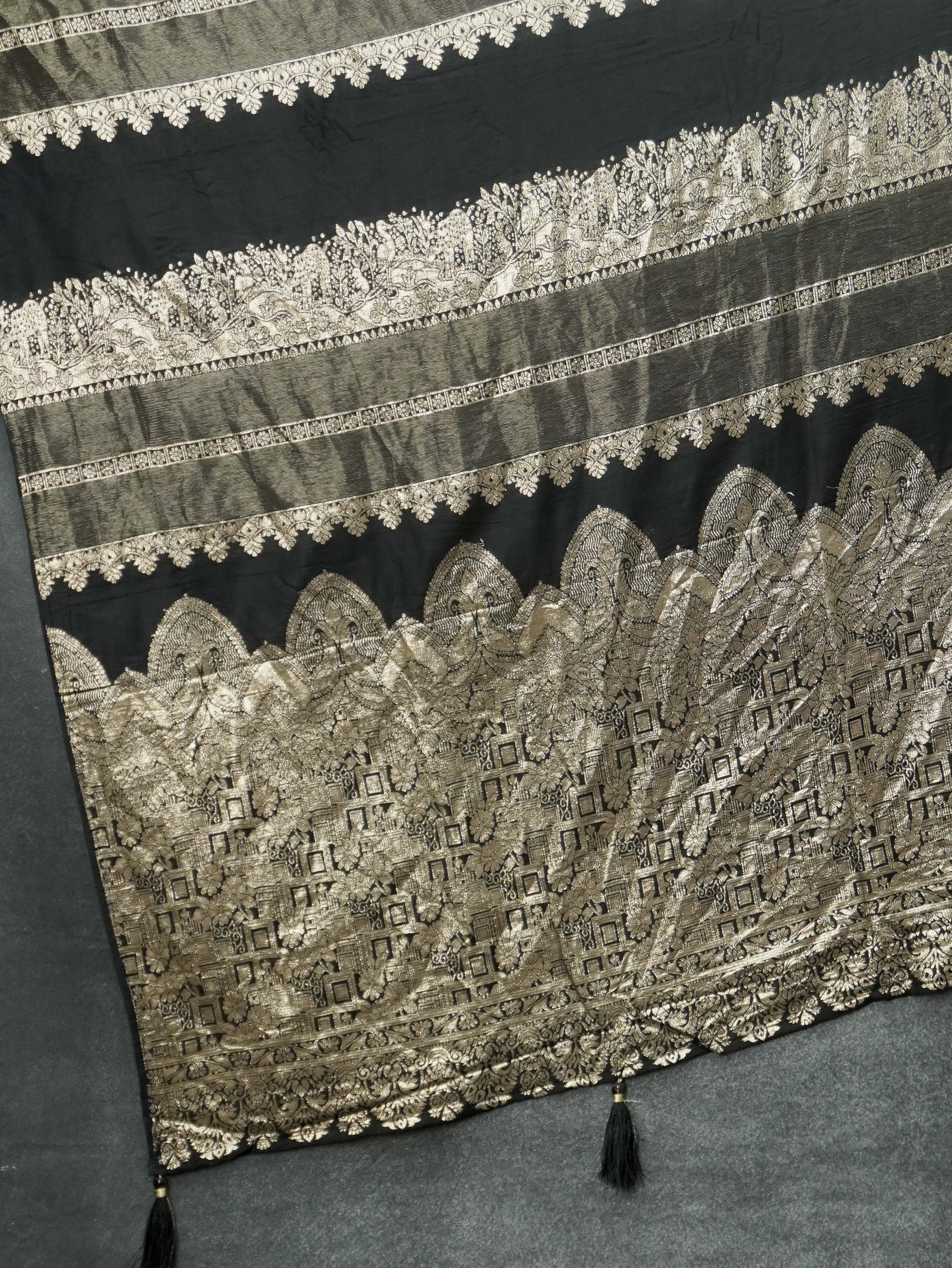 Viscose georgette Saree | TTDS3452