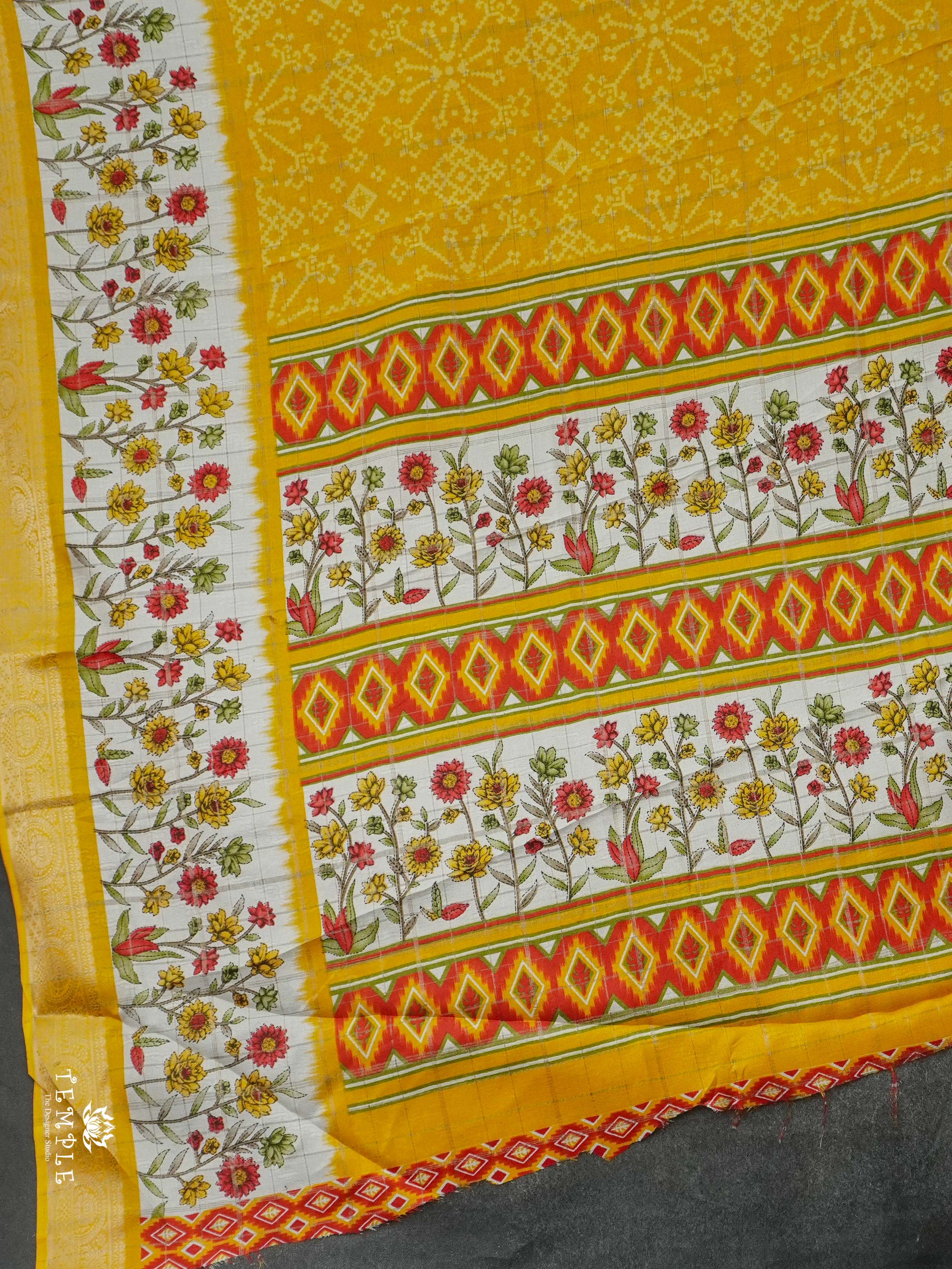 Printed Georgette Saree | TTDS2534