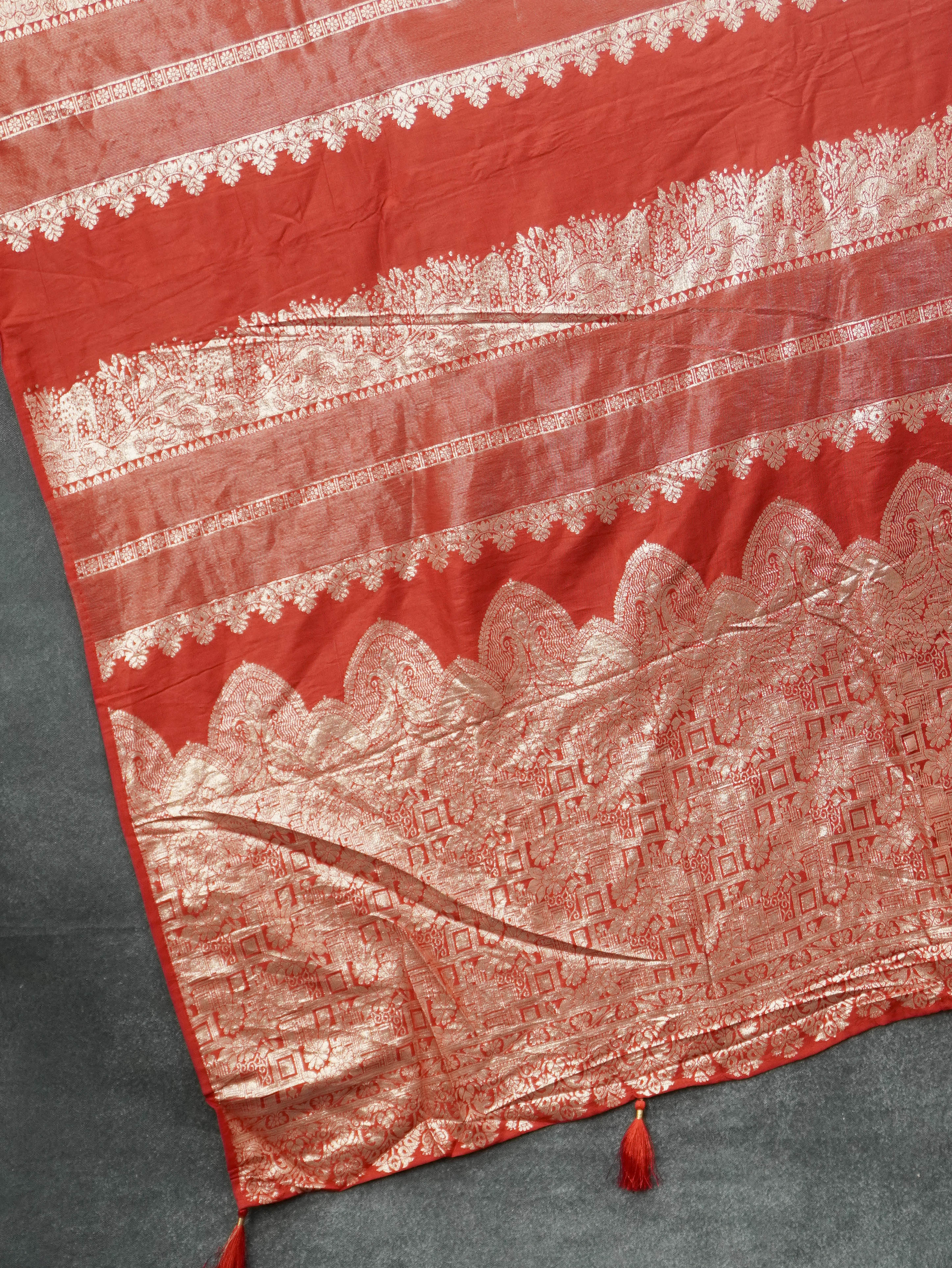 Viscose georgette Saree | TTDS3452