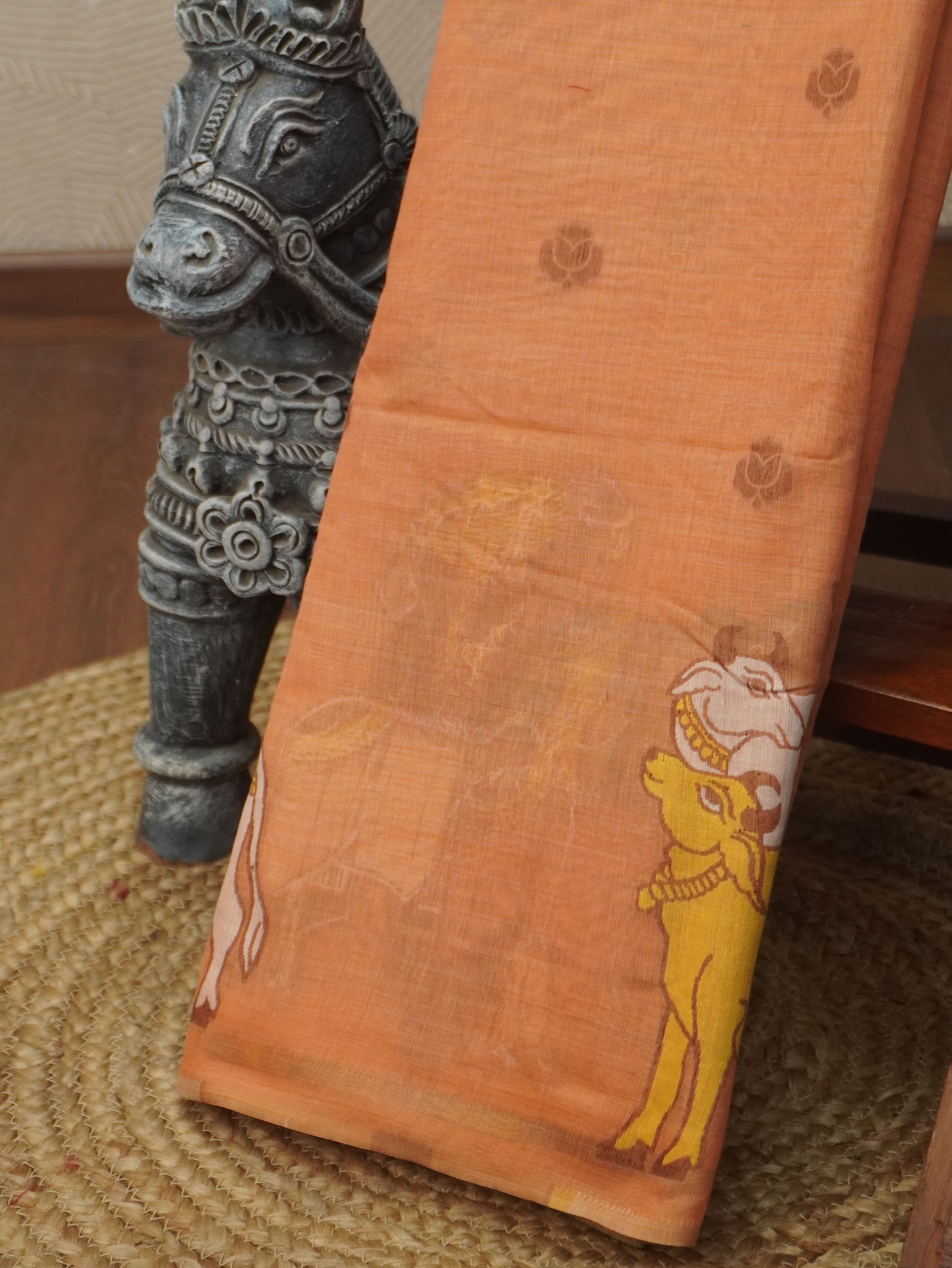 Munga Cotton Saree | TTDS3464