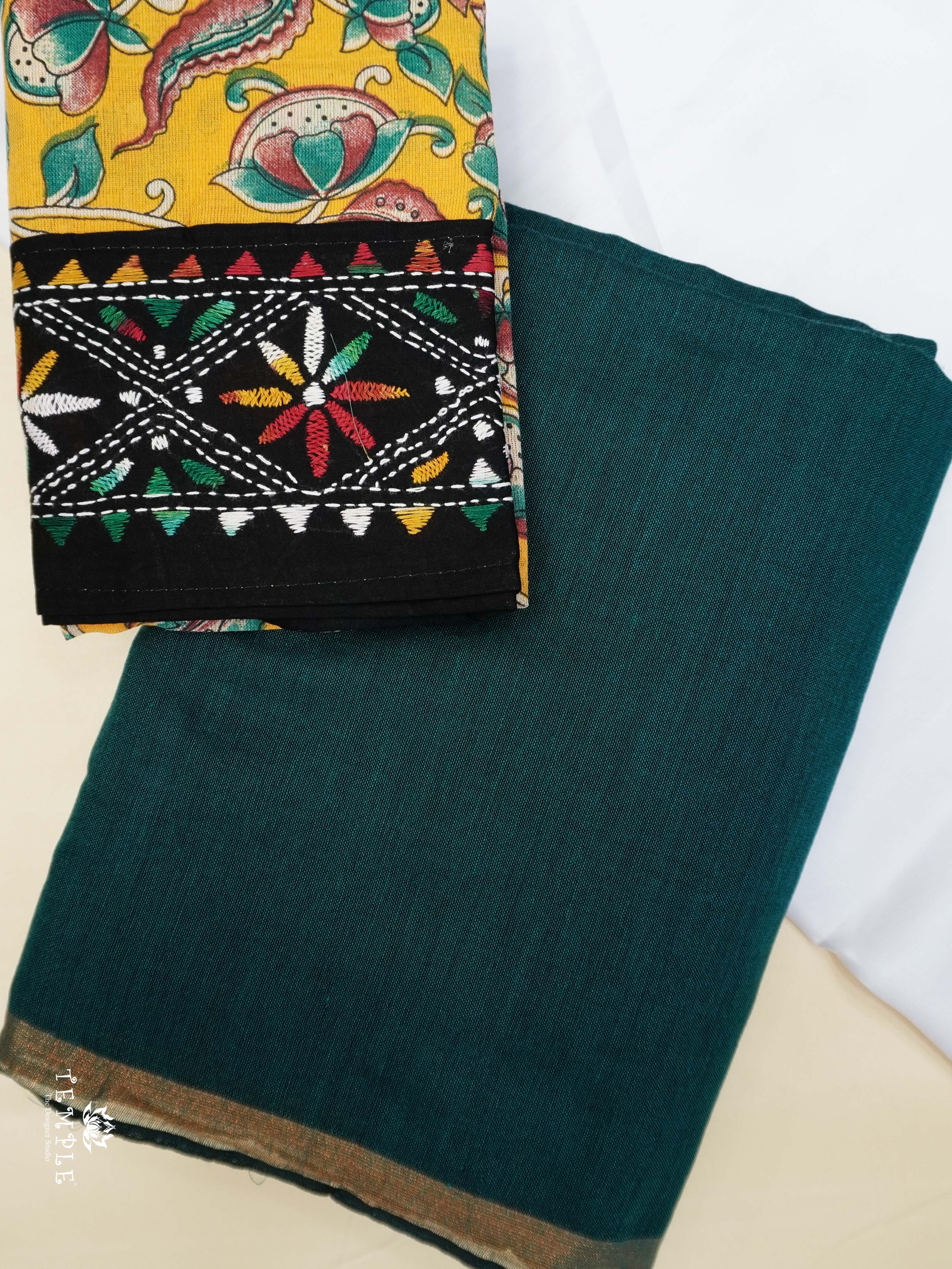 Mul Cotton Sarees With Printed Blouse | TTDS2511