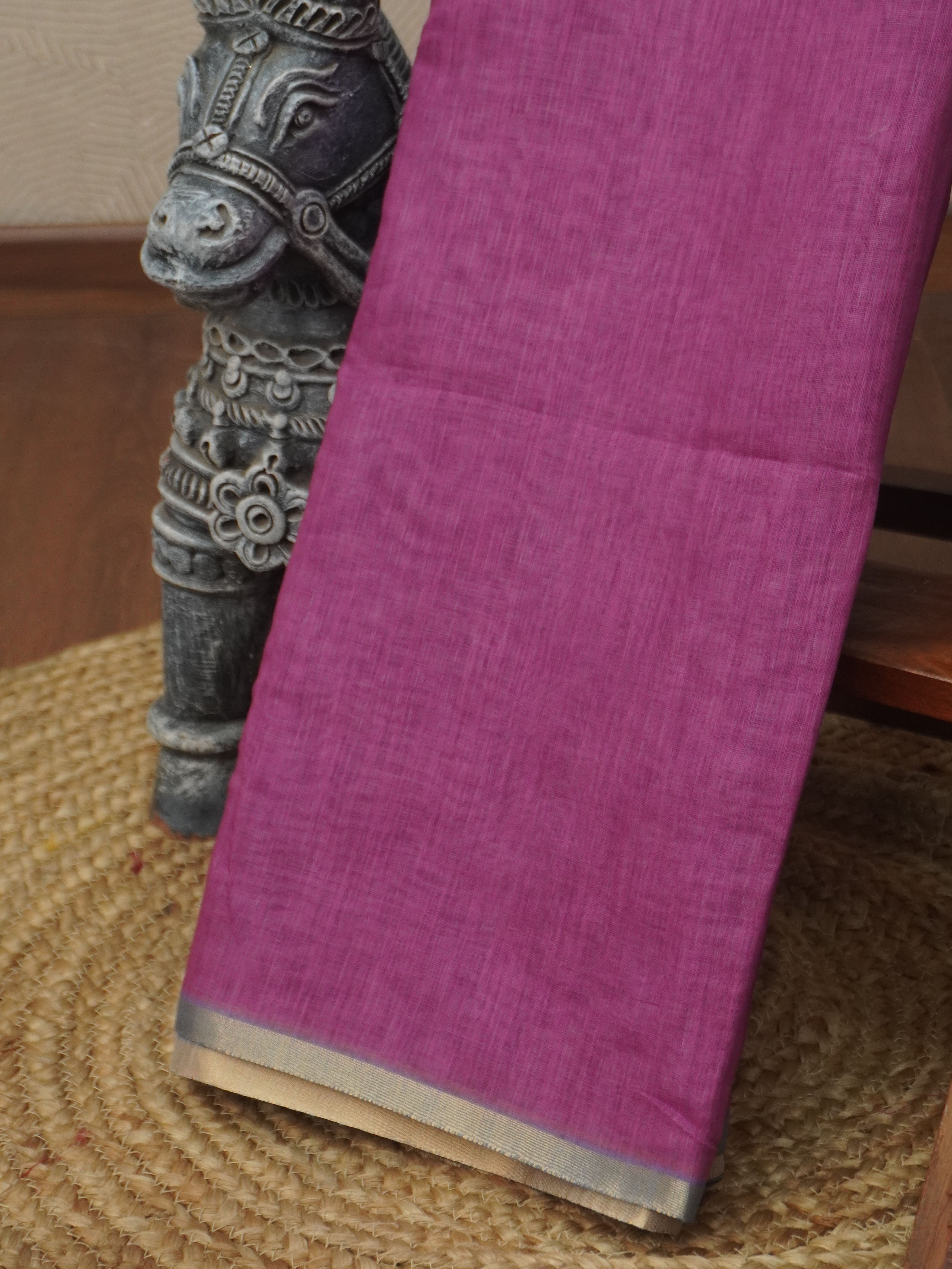 Chanderi Cotton Saree | TTDS3456