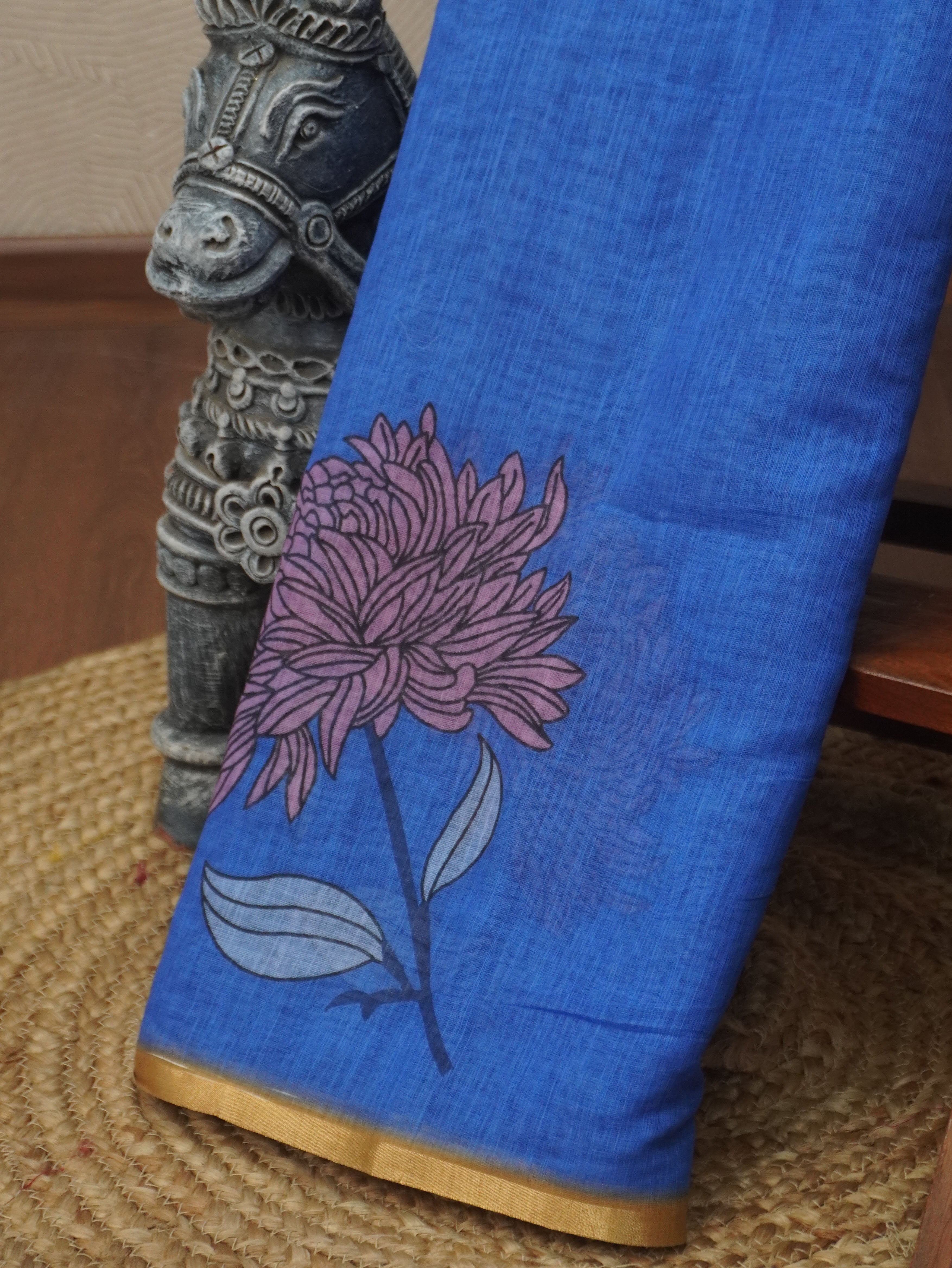 Chanderi Cotton Saree | TTDS3456
