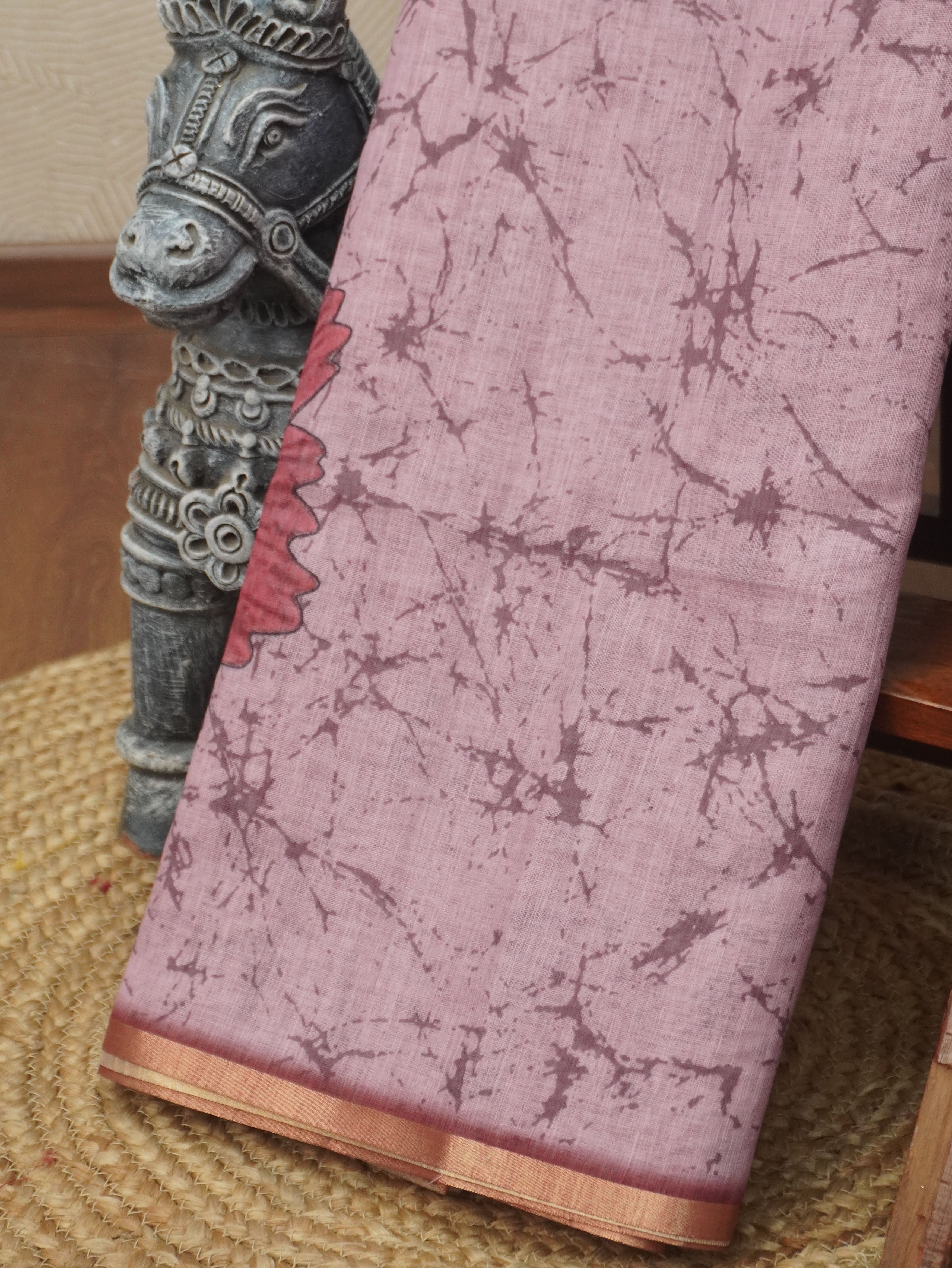 Chanderi Cotton Saree | TTDS3463
