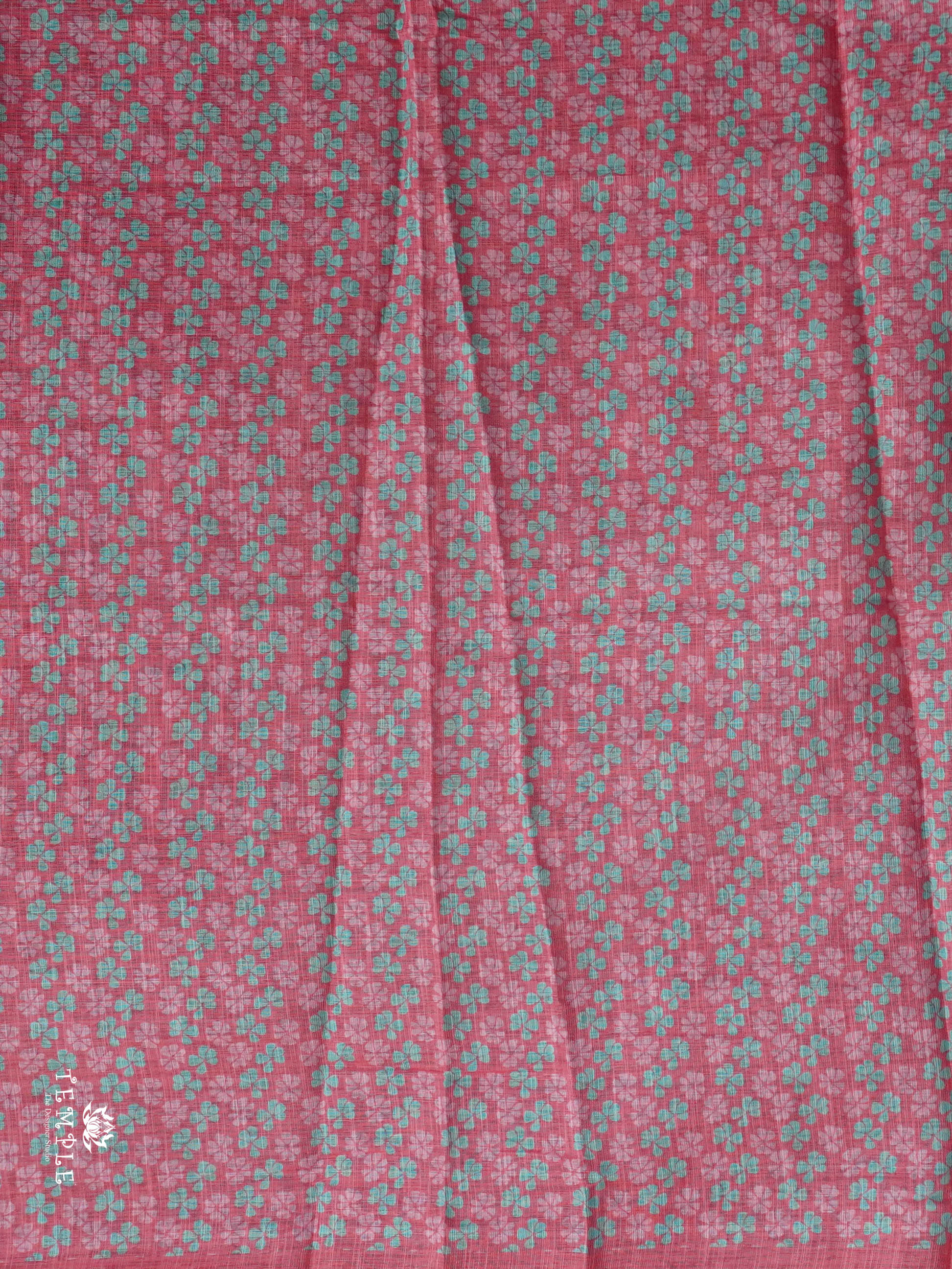 Linen Cotton Saree | TTDS3020