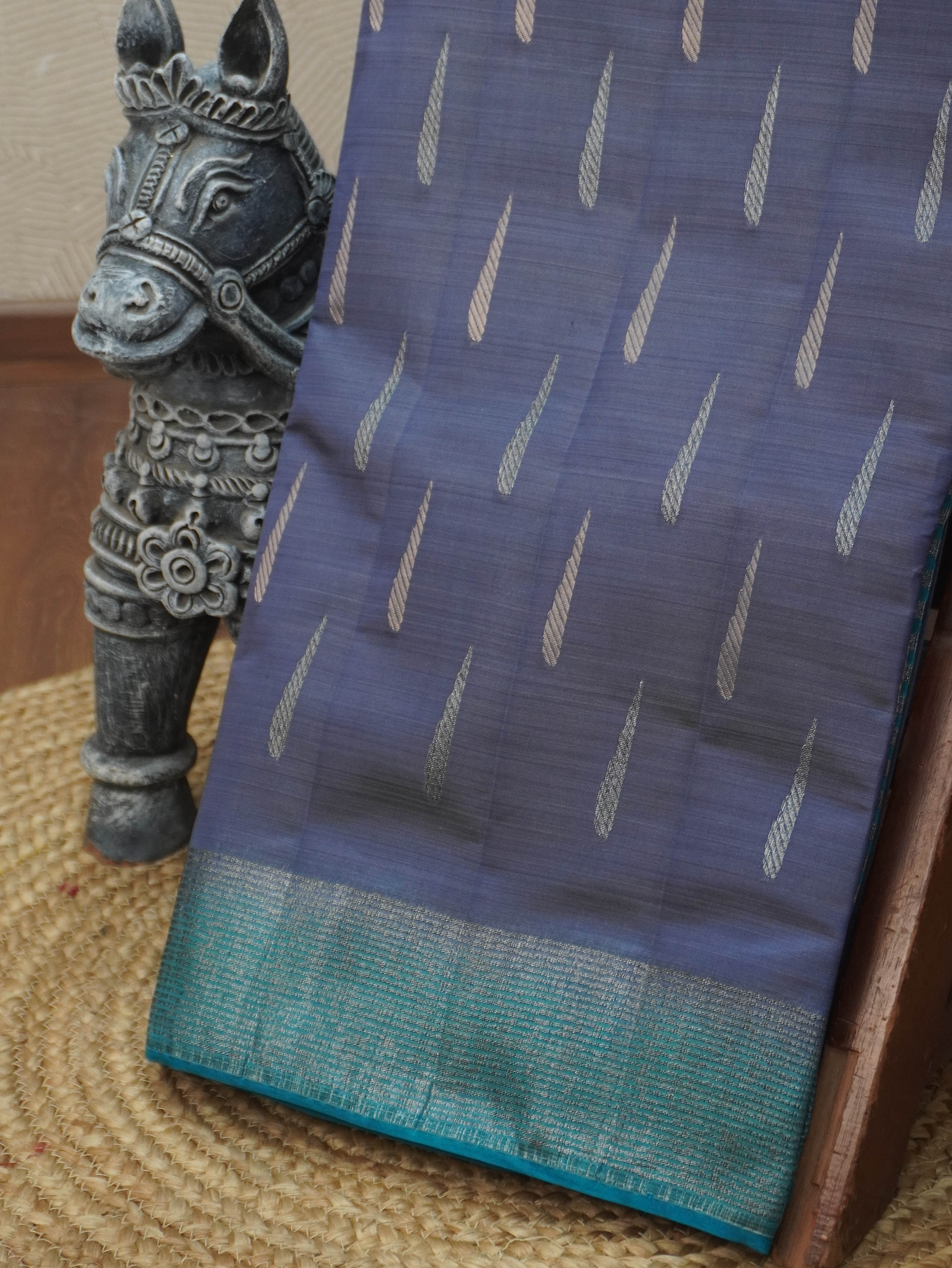 Semi Tussar Silk Saree | TTDS3391