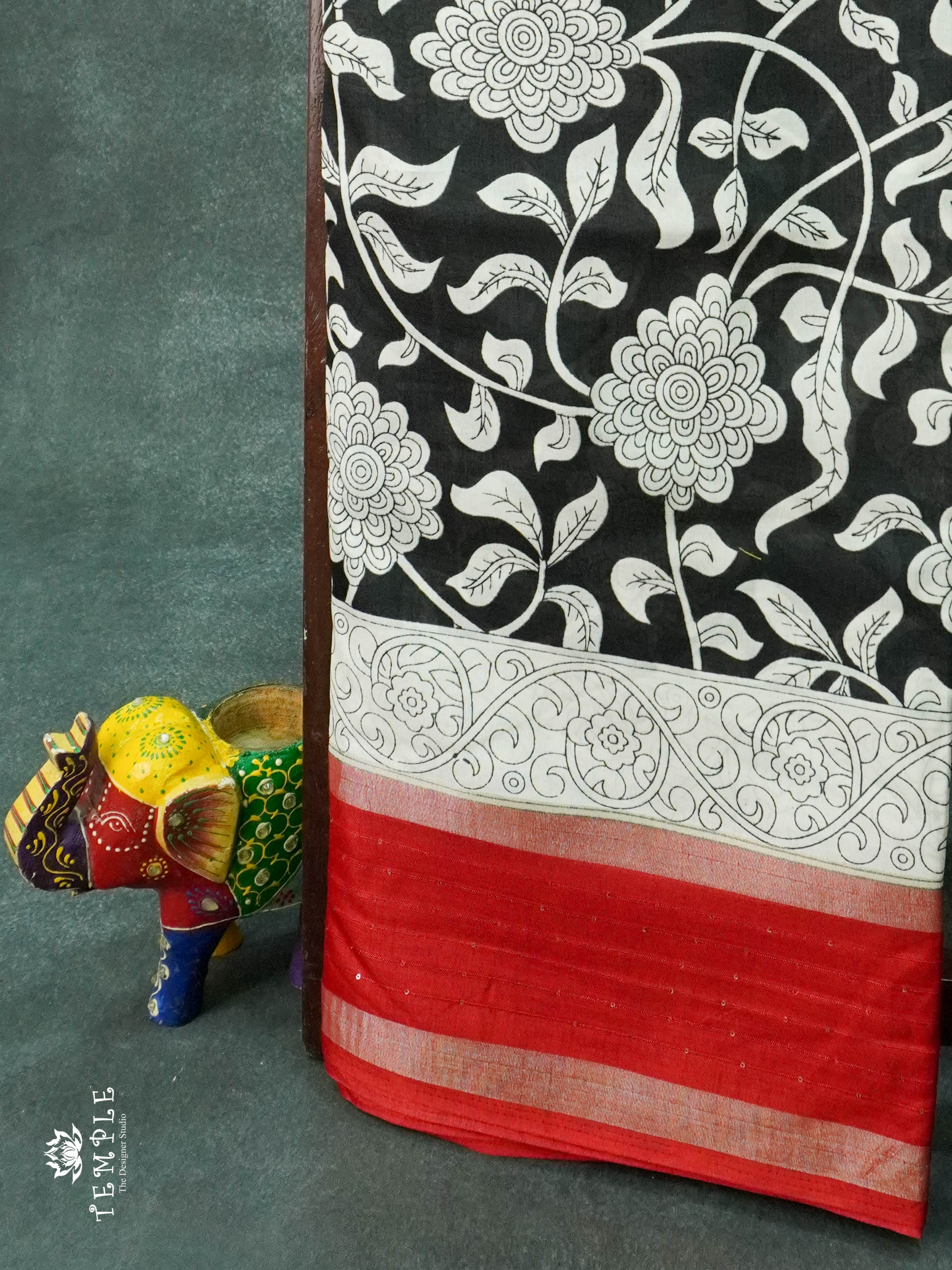 Dola Sequins Saree | TTDS1158 | Onam Collection