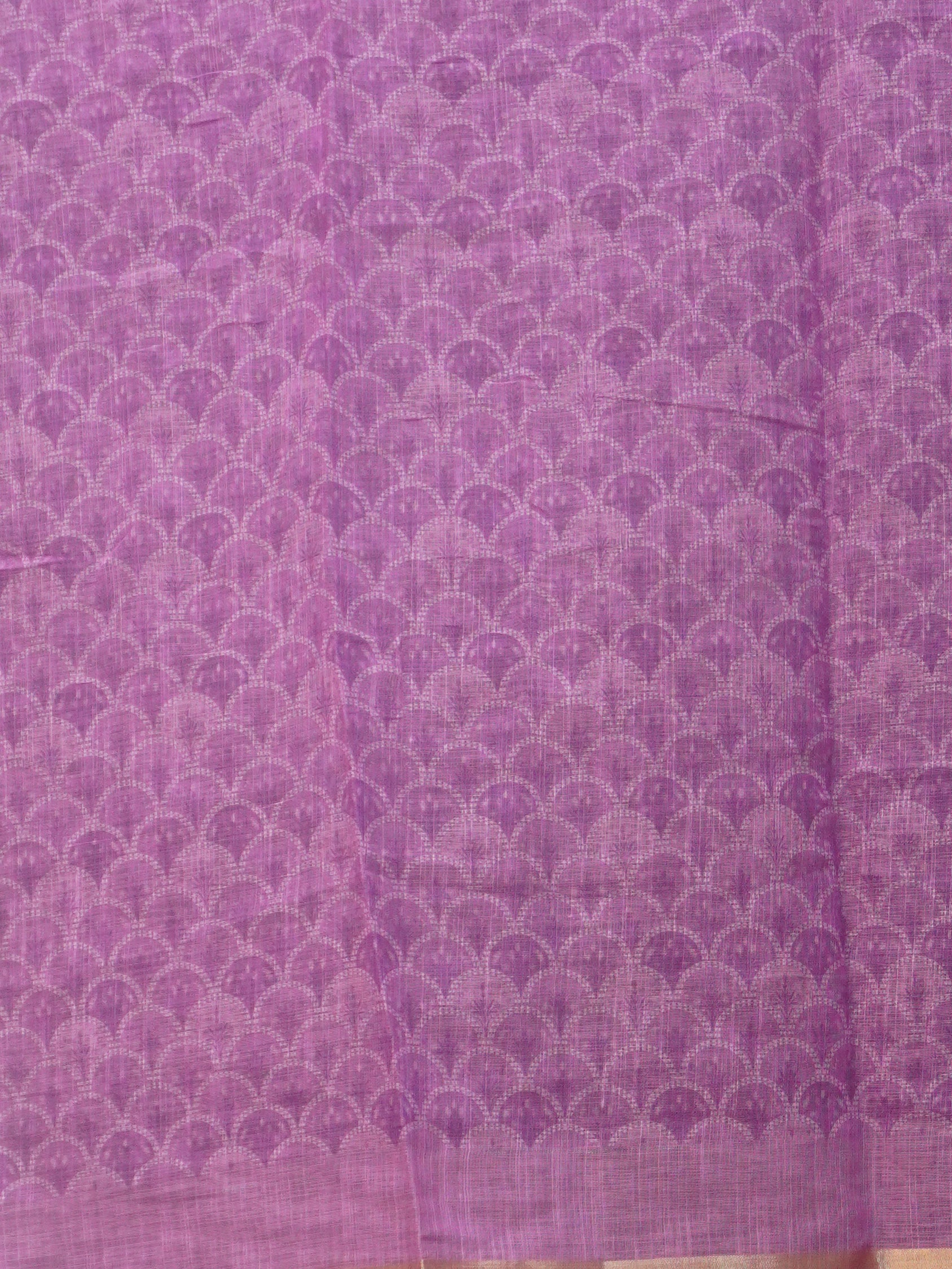 Linen Cotton Saree | TTDS3457