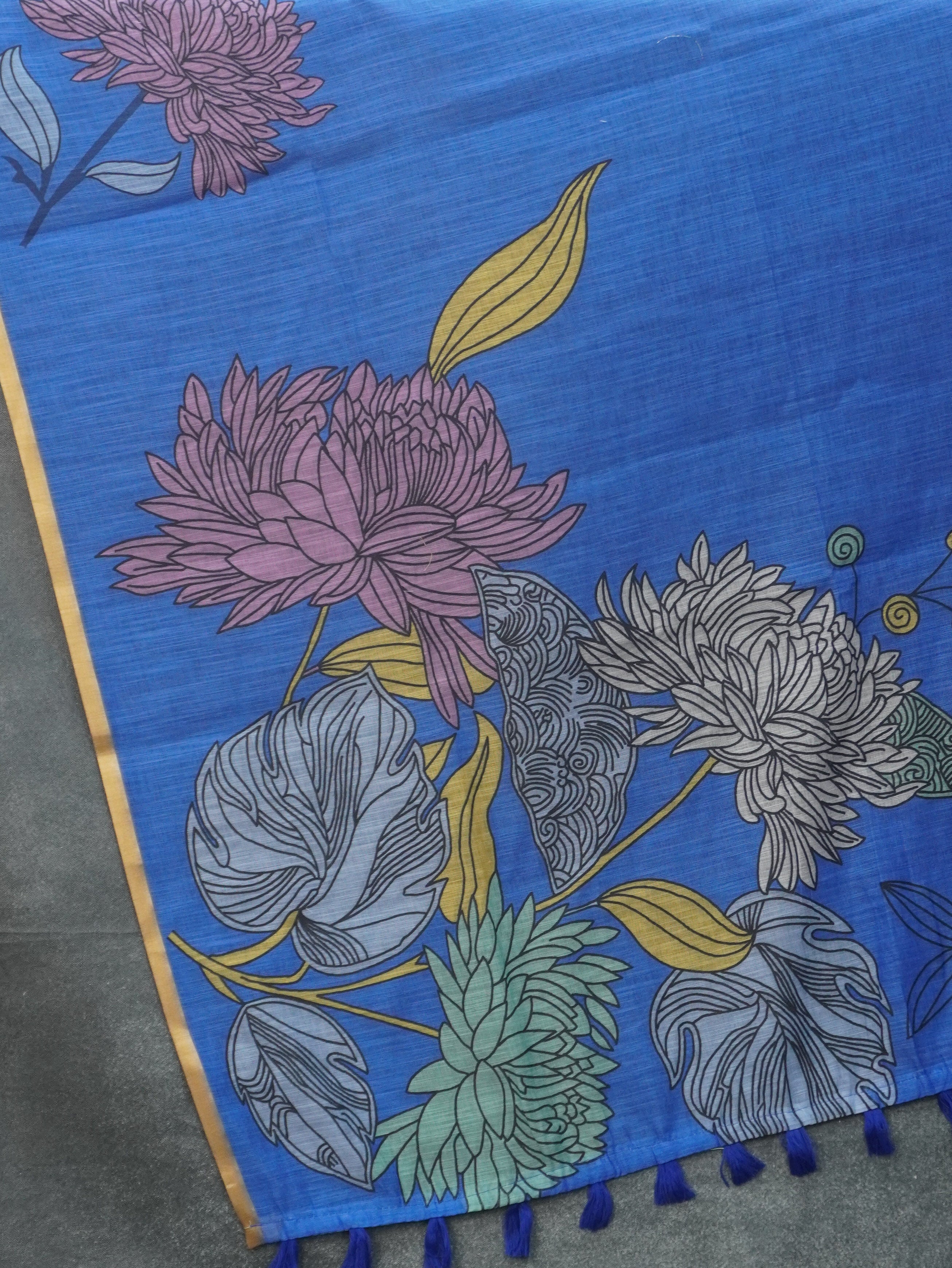 Chanderi Cotton Saree | TTDS3456