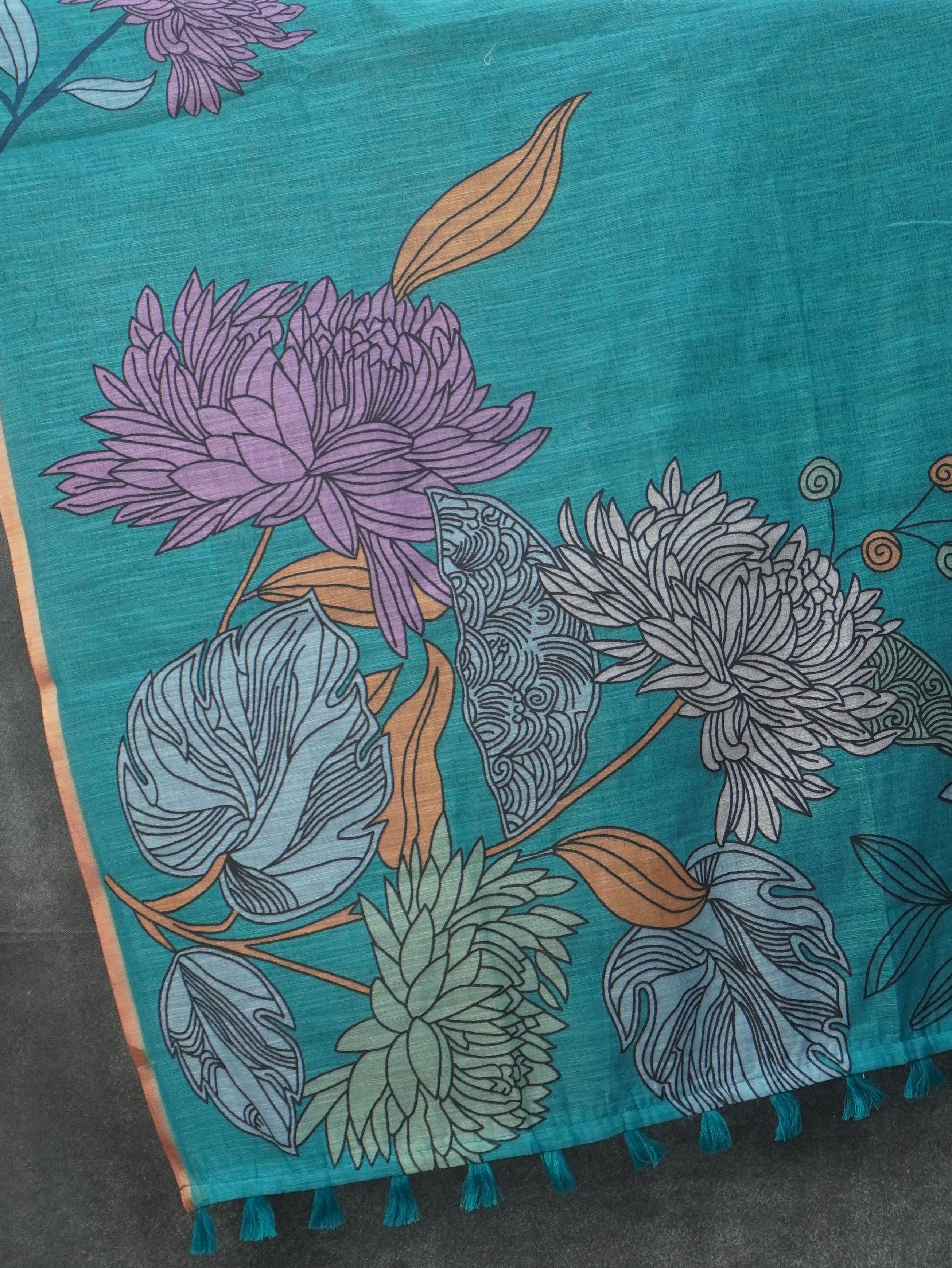 Chanderi Cotton Saree | TTDS3456