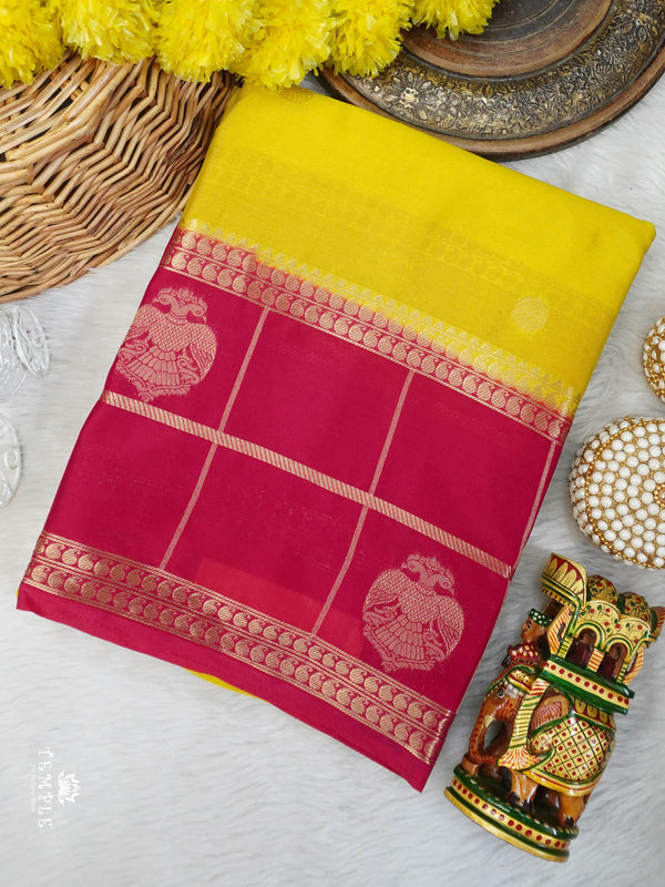 Semi Mysore Silk Saree | TTDS3027
