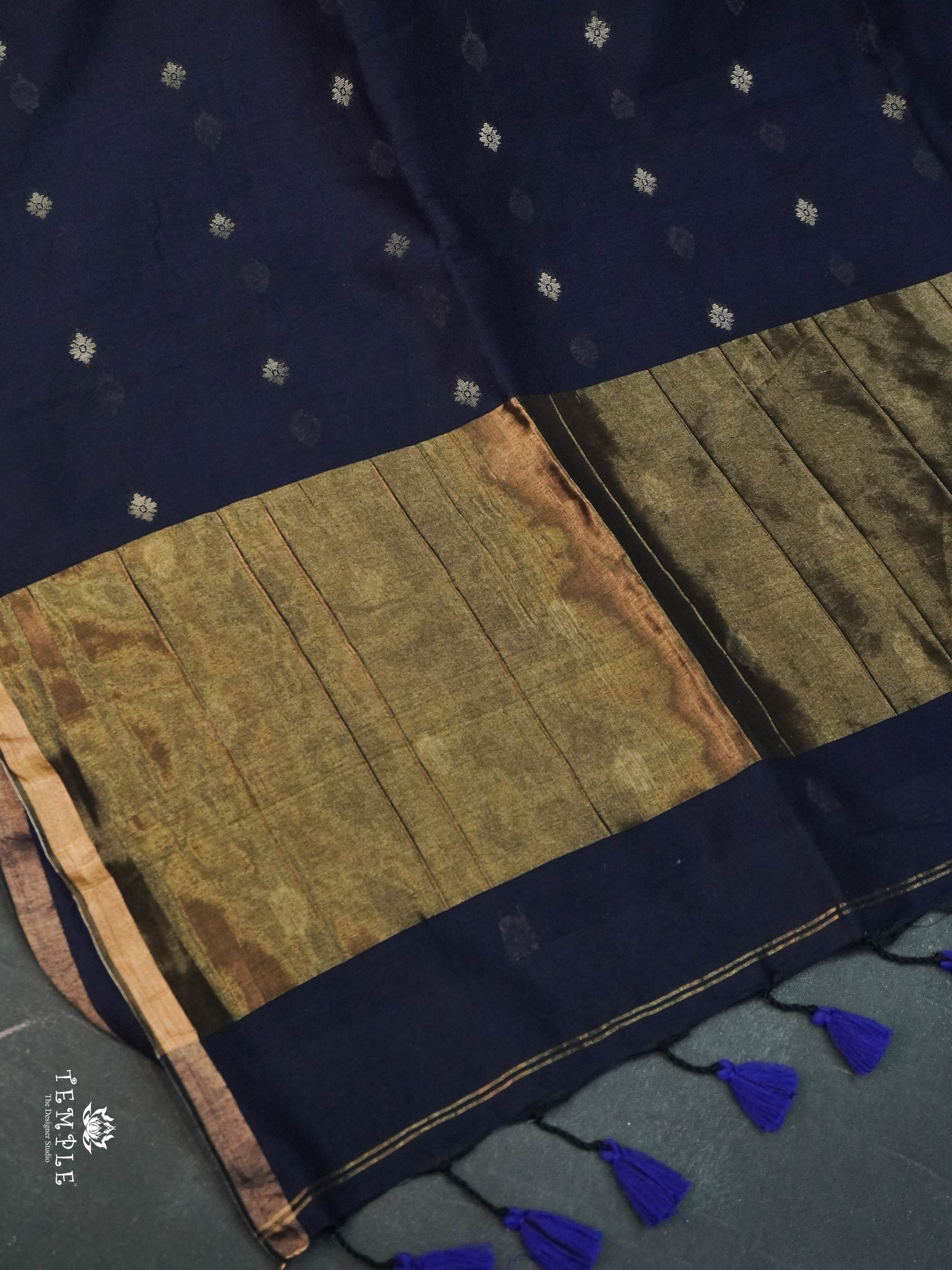 Linen Cotton Saree - Designe 1 | TTDS1565 | Pongal Fest