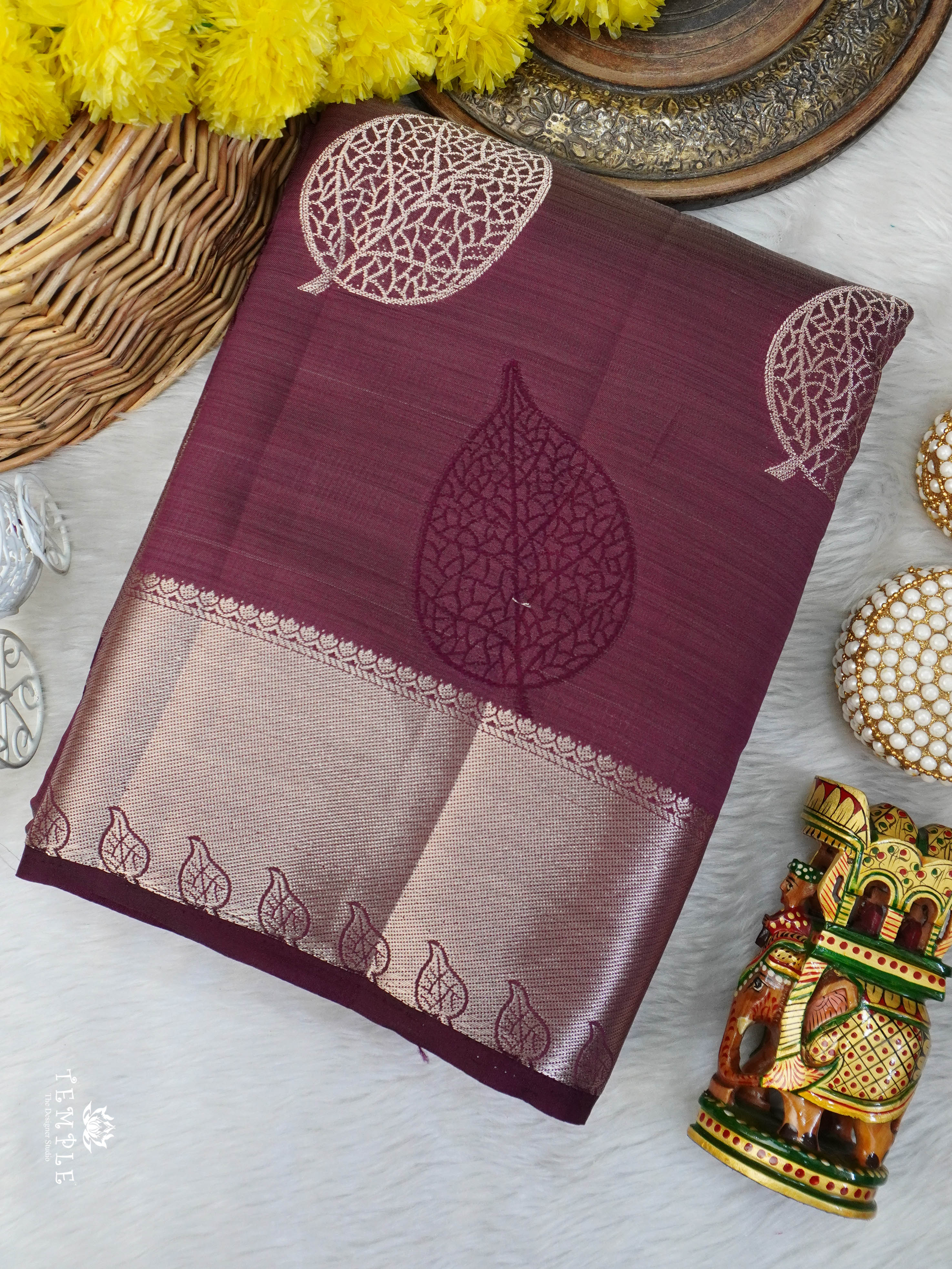 Semi Tussar Silk Saree | TTDS2861