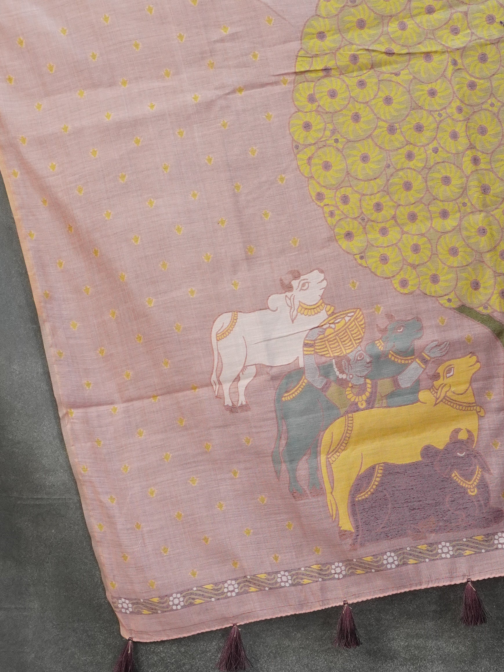 Munga Cotton Saree | TTDS3464