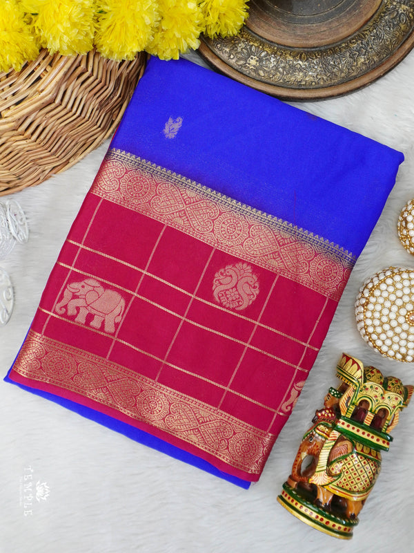 Semi Mysore Silk Saree | TTDS3031