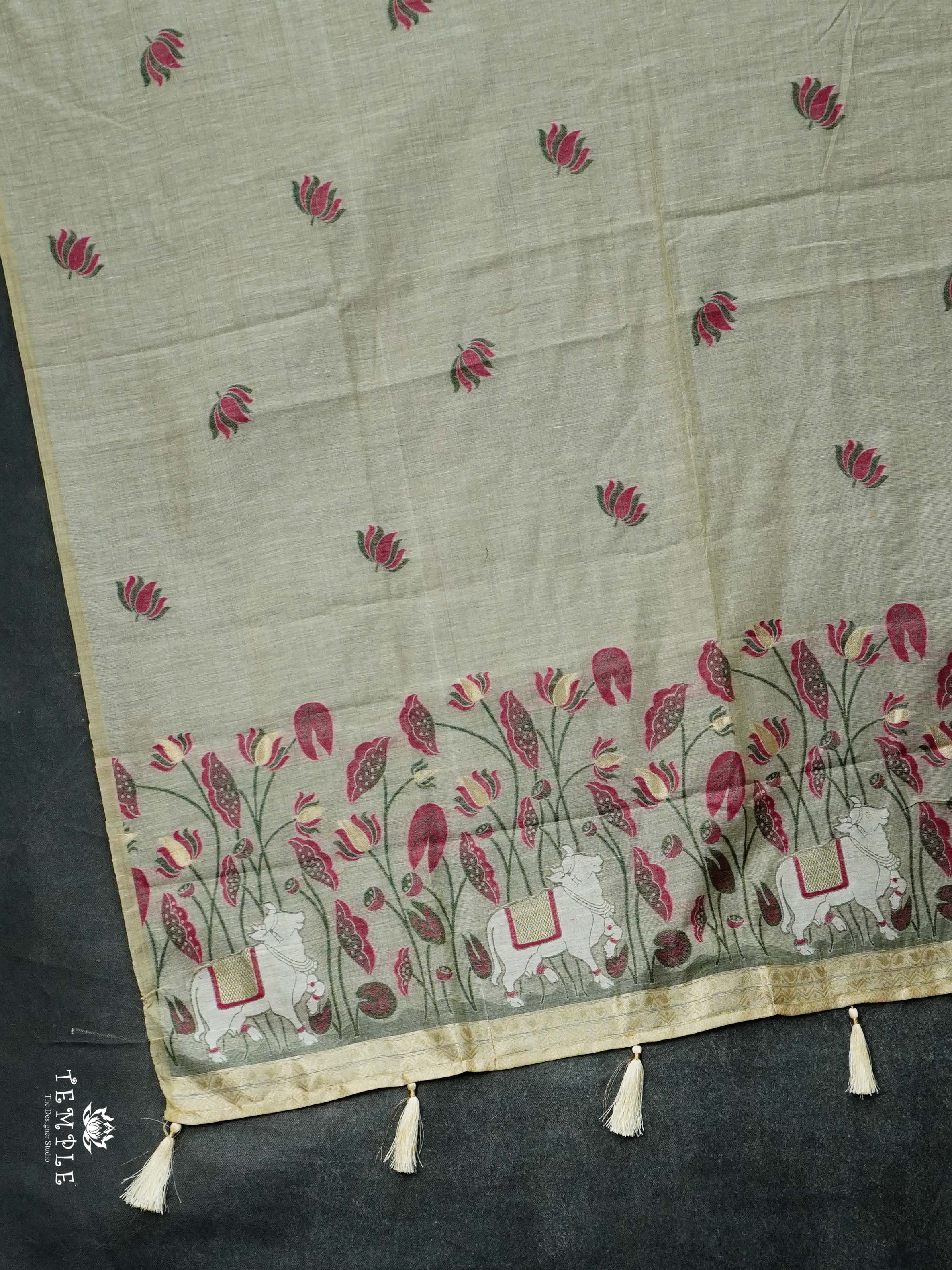 Munga Cotton Saree | TTDS2563