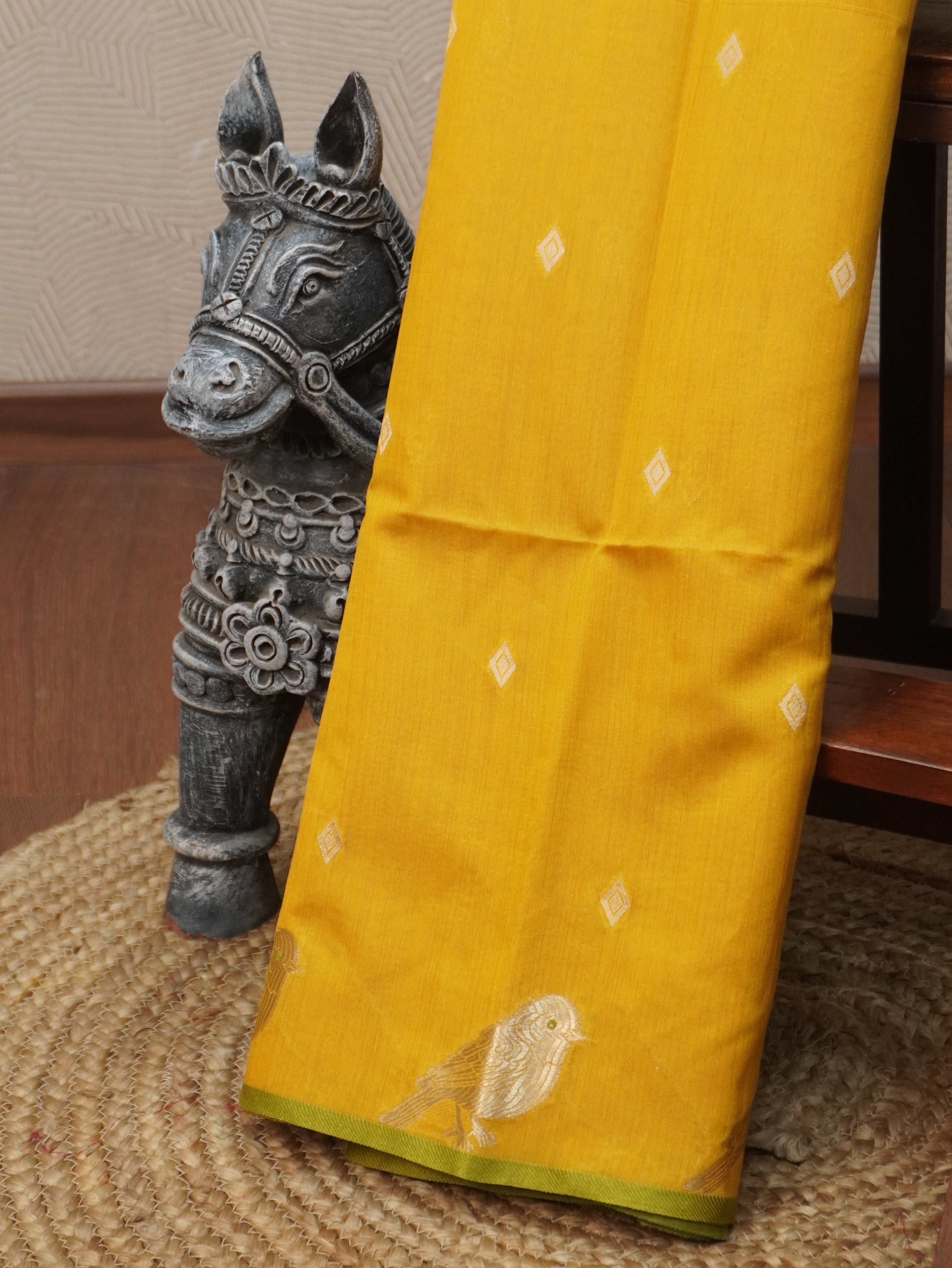 Raw Silk Saree | TTDS3460